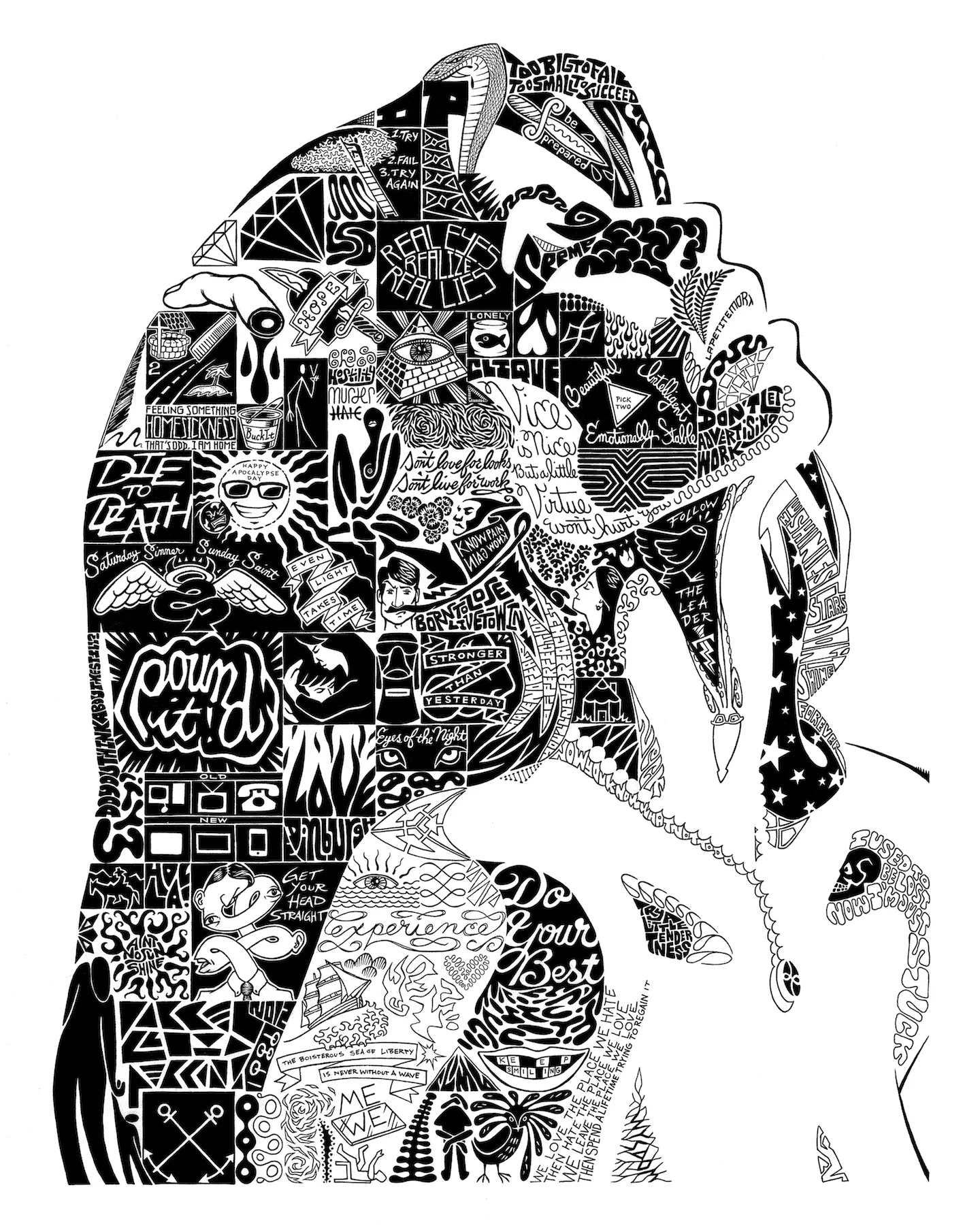 La Petite Mort. Ink. 2012. 21x27"