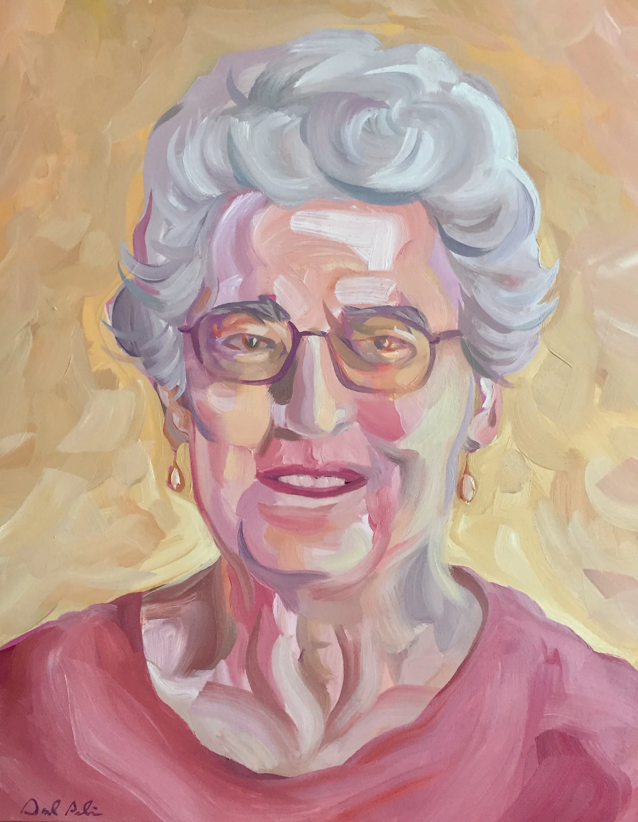 Estelle. Oil on Panel. 2017. 11x14"
