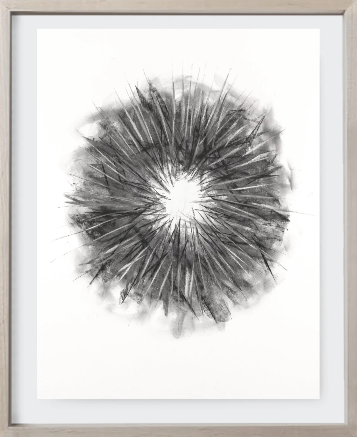   On Paper#16, 2019  
Graphite, pastel, and charcoal on archival paper.  (19 x 24 )    Unframed 