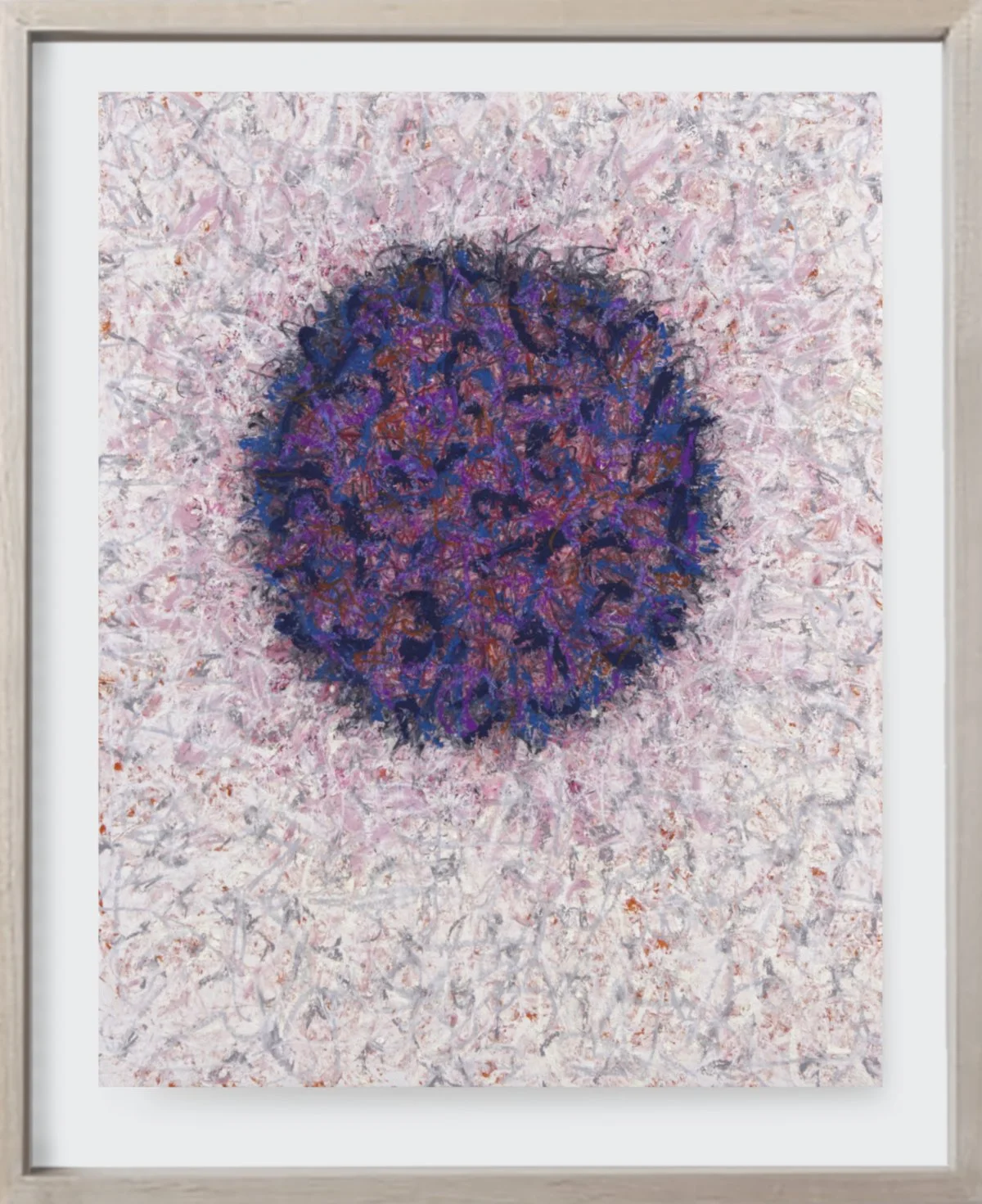   On Paper#192, 2026  
Oil paint on archival paper. (19 x 24 in.)