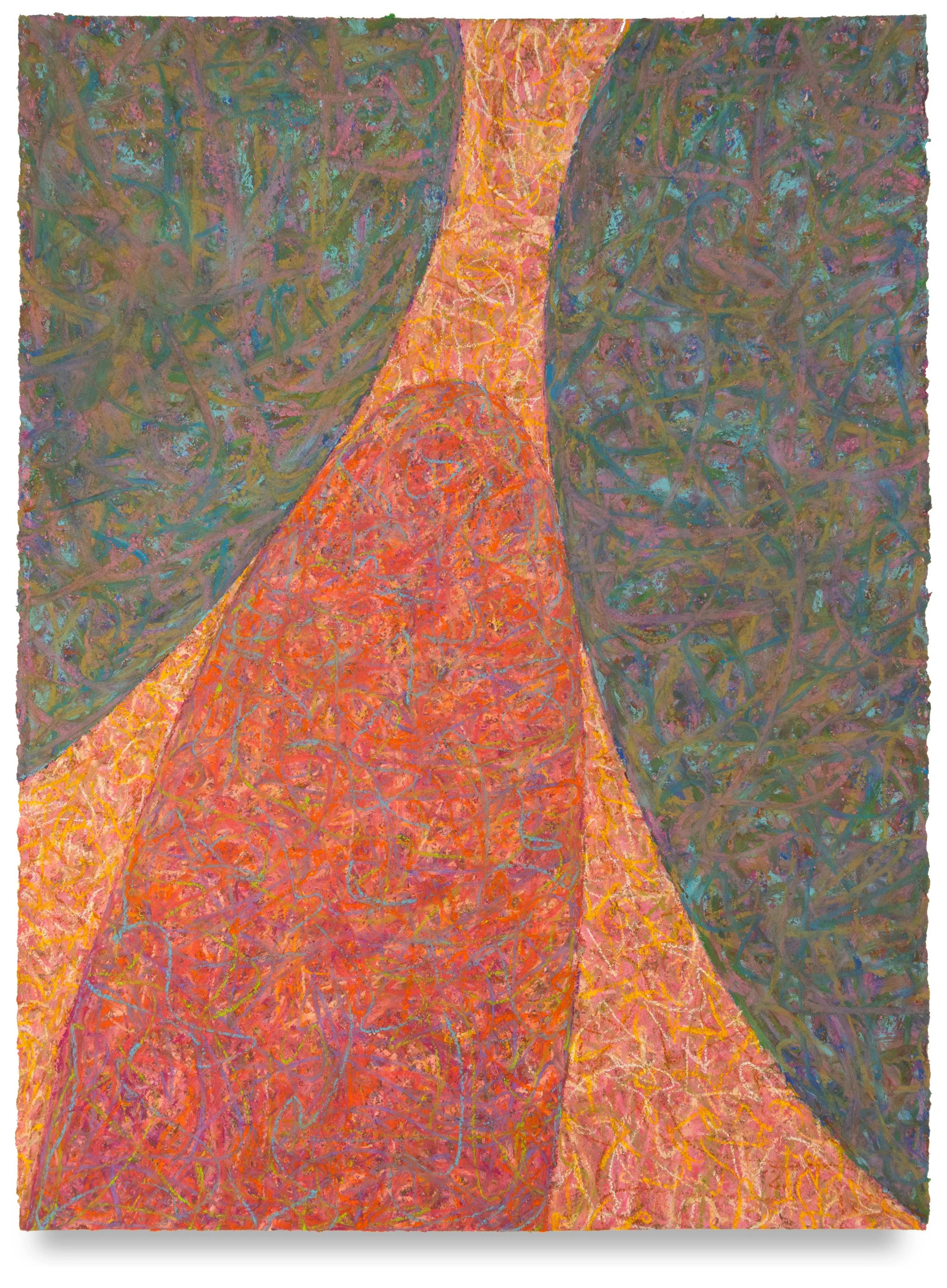 On Paper#53, 2020

 Chalk, Oil, Wax Pastel, Lacquer, Acrylic &amp; Oil Enamel Paint, on archival paper. (22 x 30 inches) 