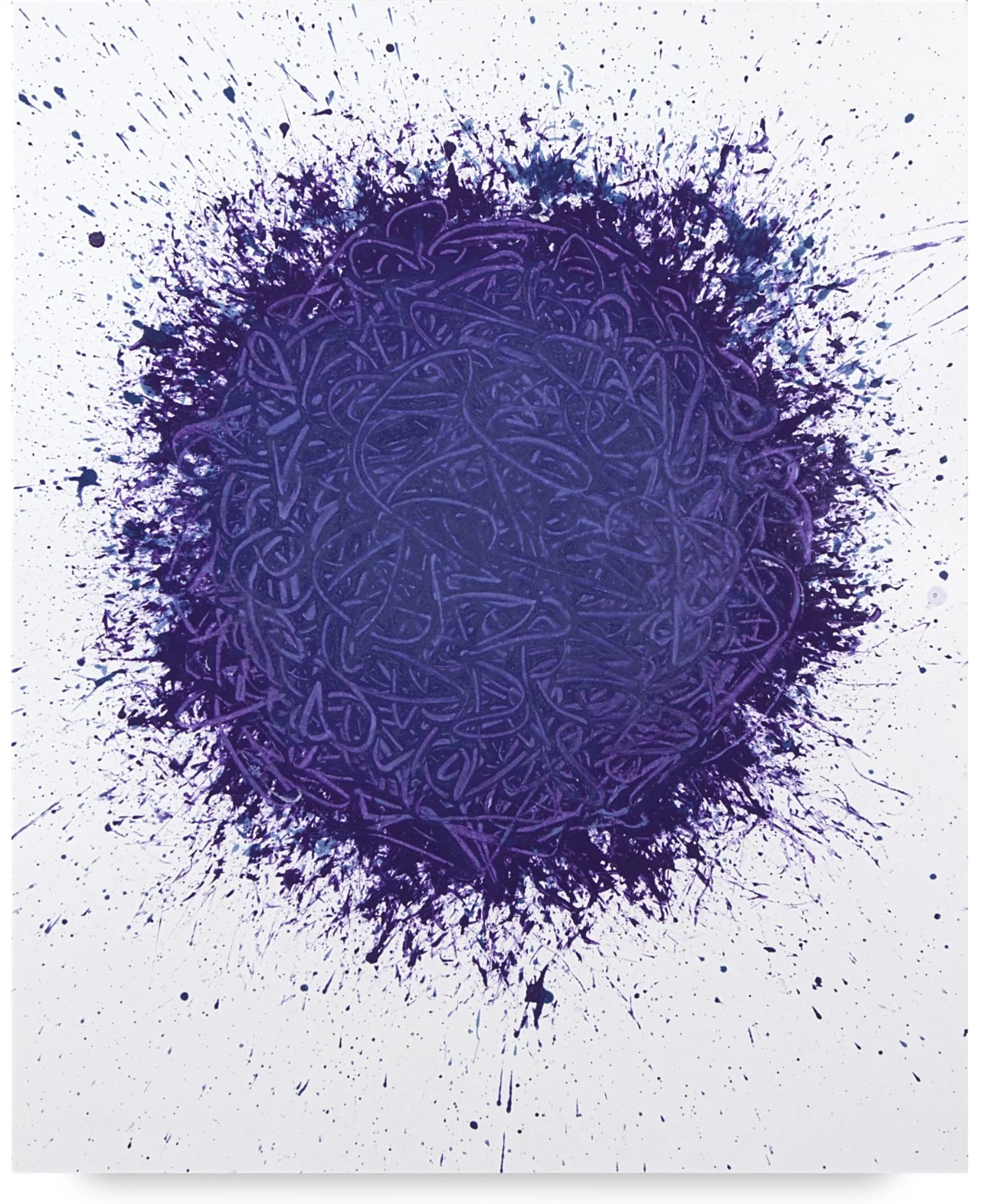   On Paper#160, 2024  
Oil paint on archival paper. (14 x 17 in.)