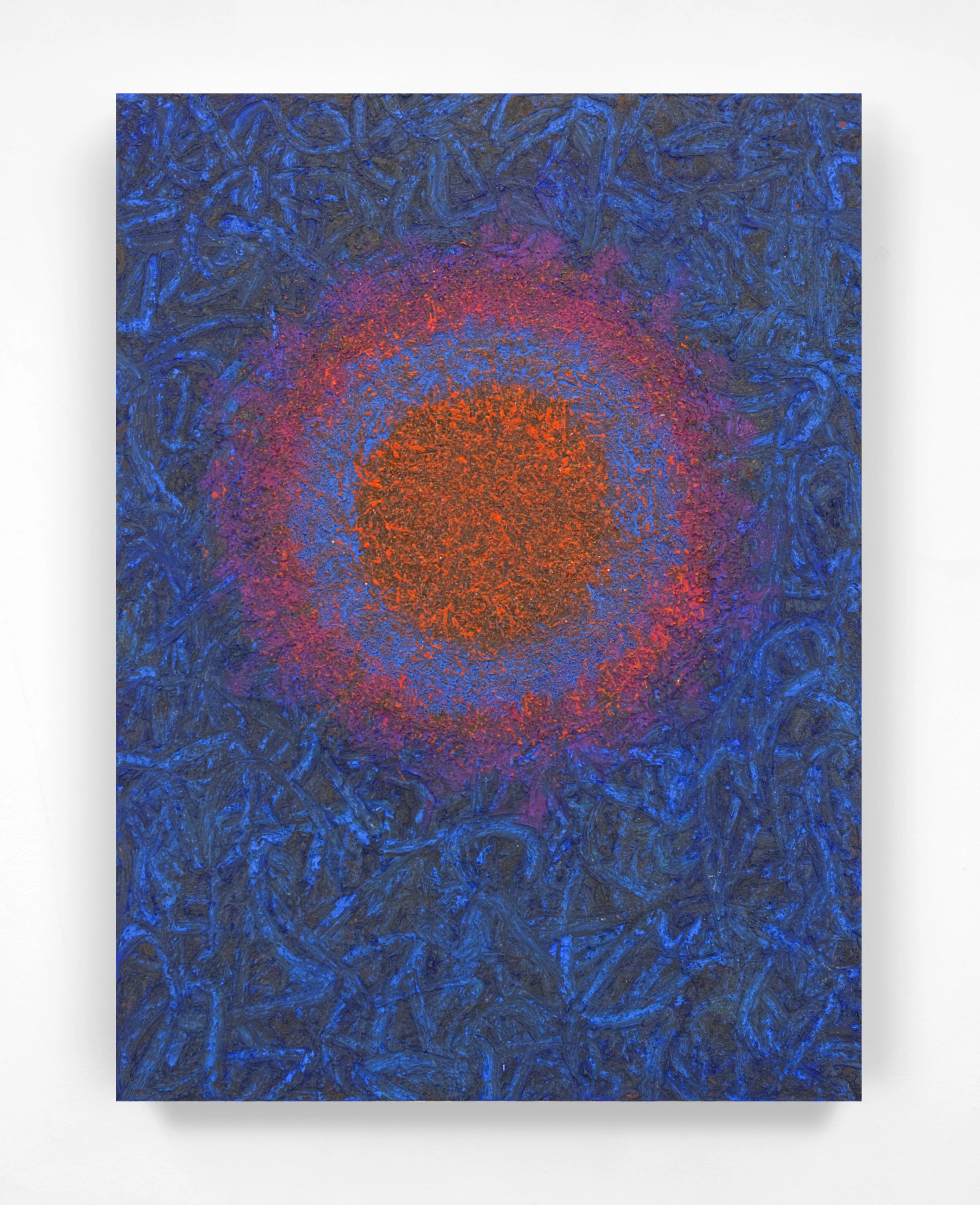  Painting#138, 2026  
On a wooden panel.  (18 x 24 x 1.75 in.)   