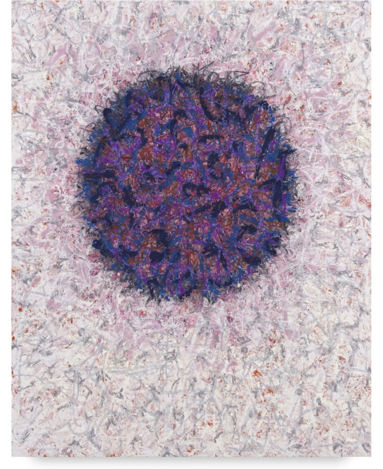   On Paper#192, 2026  
Oil paint on archival paper. (19 x 24 in.)