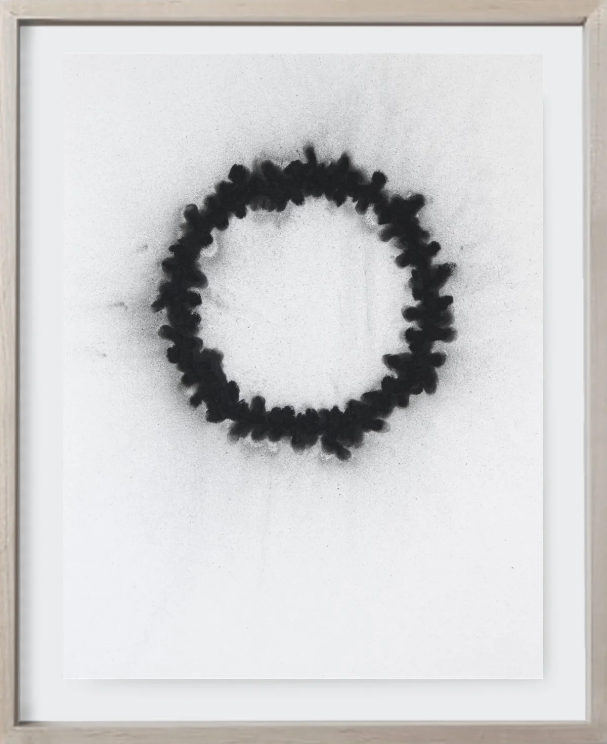   On Paper#199, 2026  
Charcoal on archival paper. (19 x 24 in.)