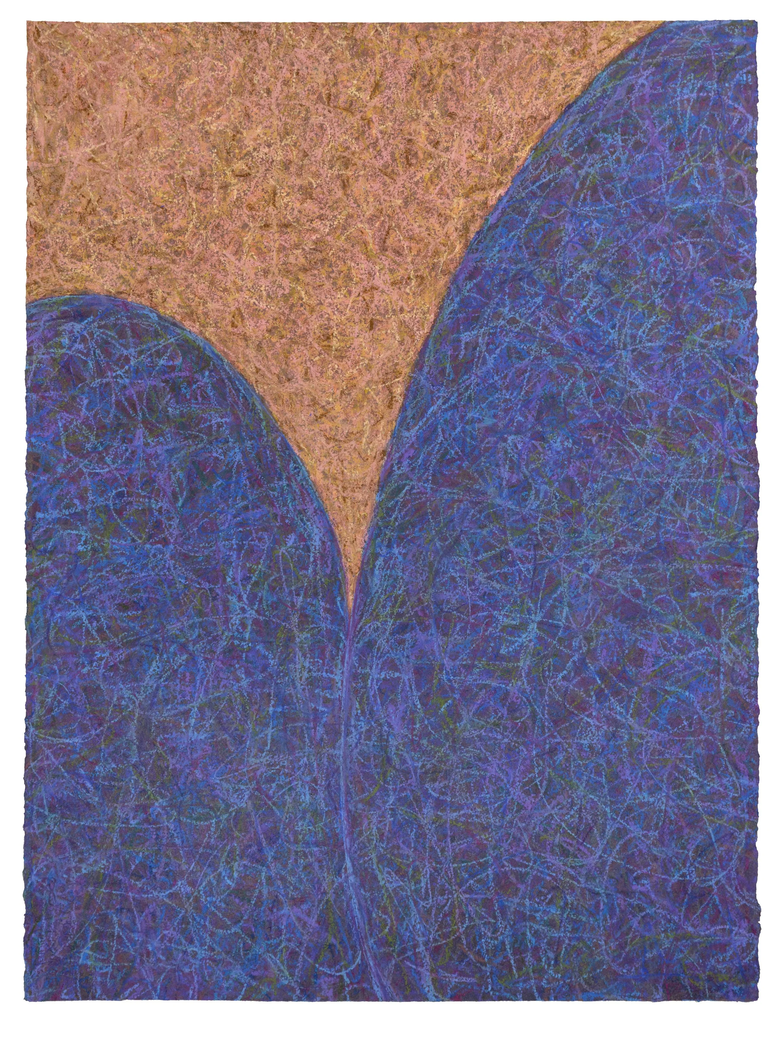 On Paper#54, 2020

 Chalk, Oil, Wax Pastel, Lacquer, Acrylic &amp; Oil Enamel Paint, on archival paper. (22 x 30 inches) 