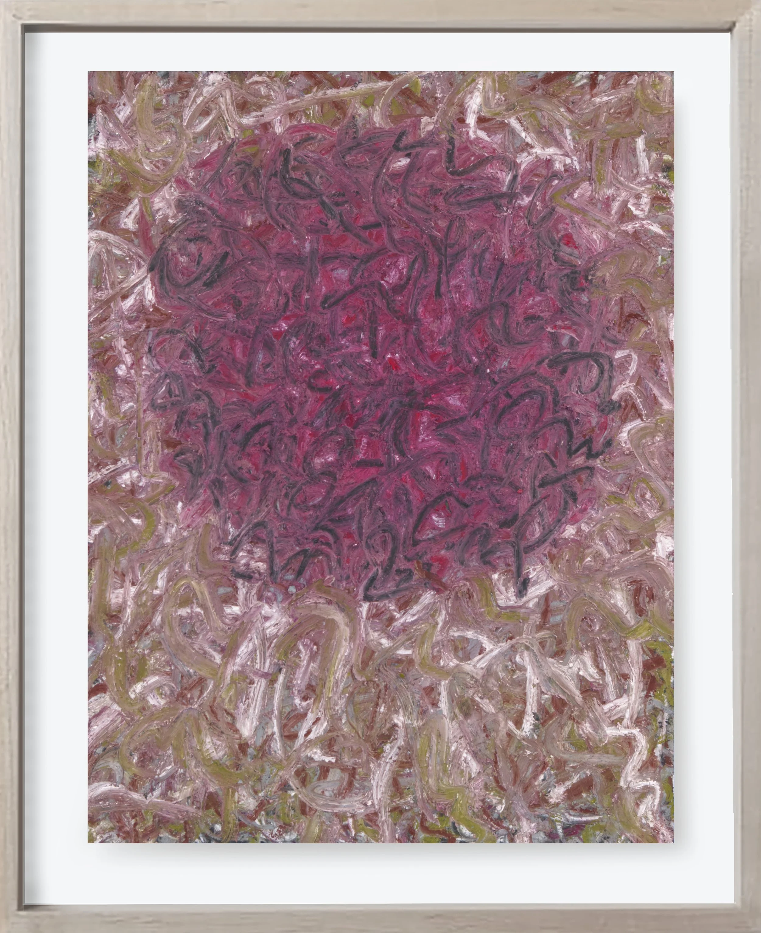  On Paper#16, 2025  
Paint on archival paper. (18 x 24 )   Unframed    
