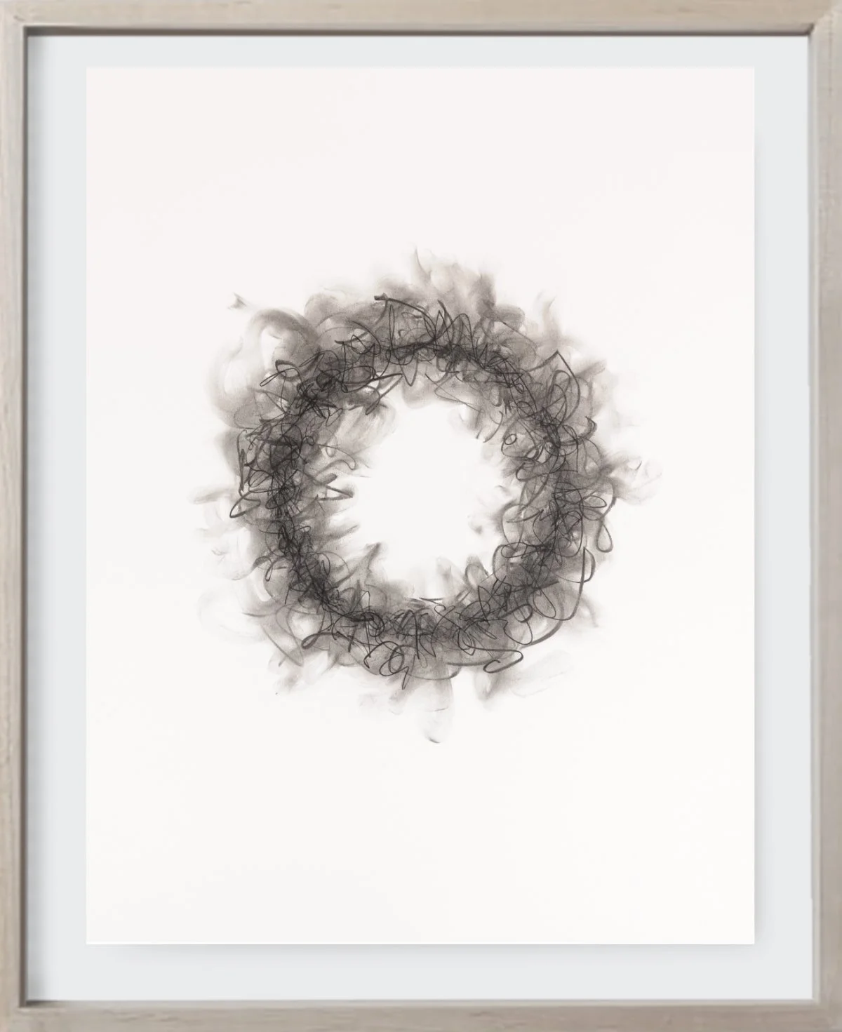   On Paper#6, 2019  
Graphite and charcoal on archival paper.  (19 x 24 )    Unframed 