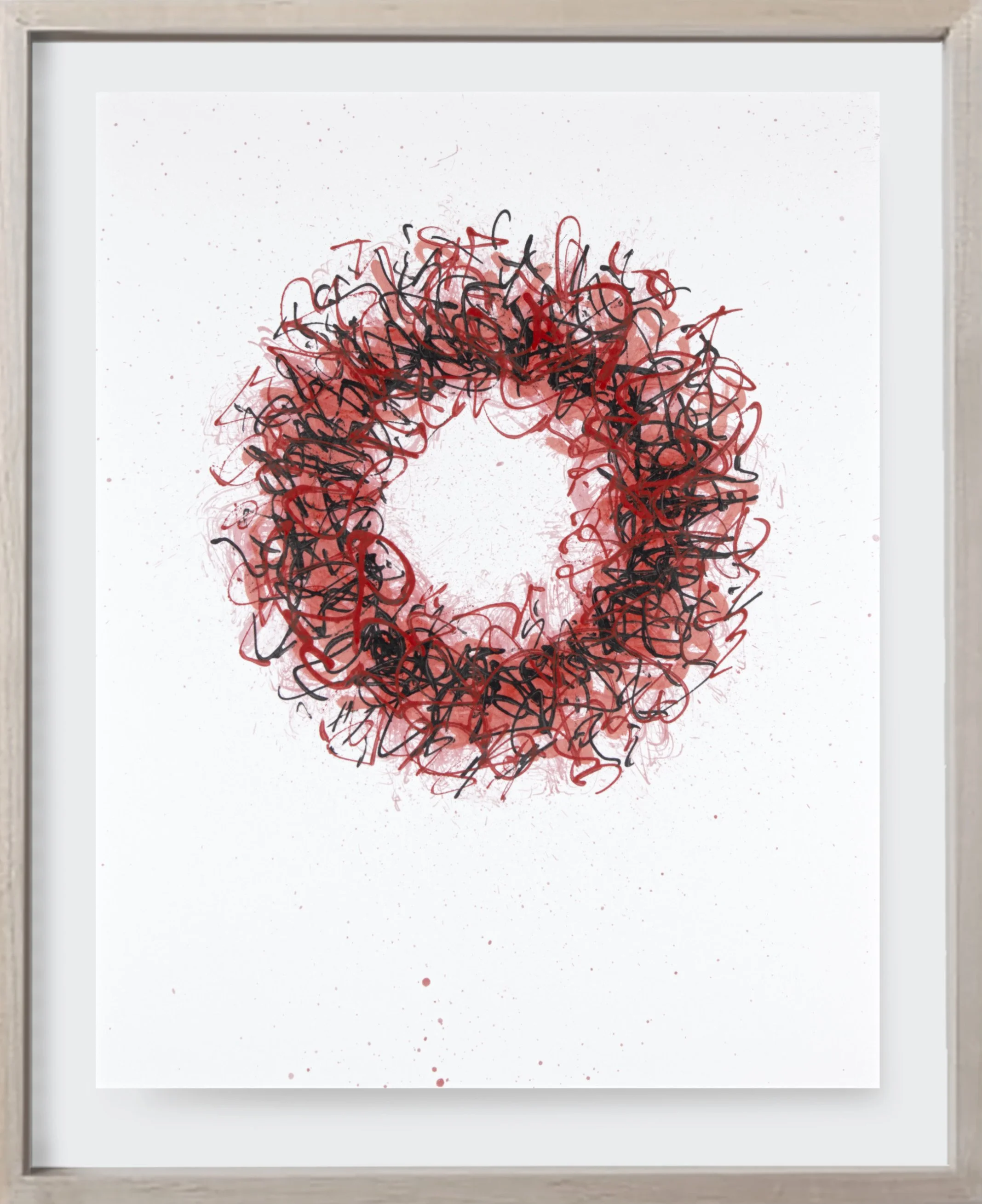   On Paper#189, 2026  
Oil paint on archival paper. (19 x 24 in.)