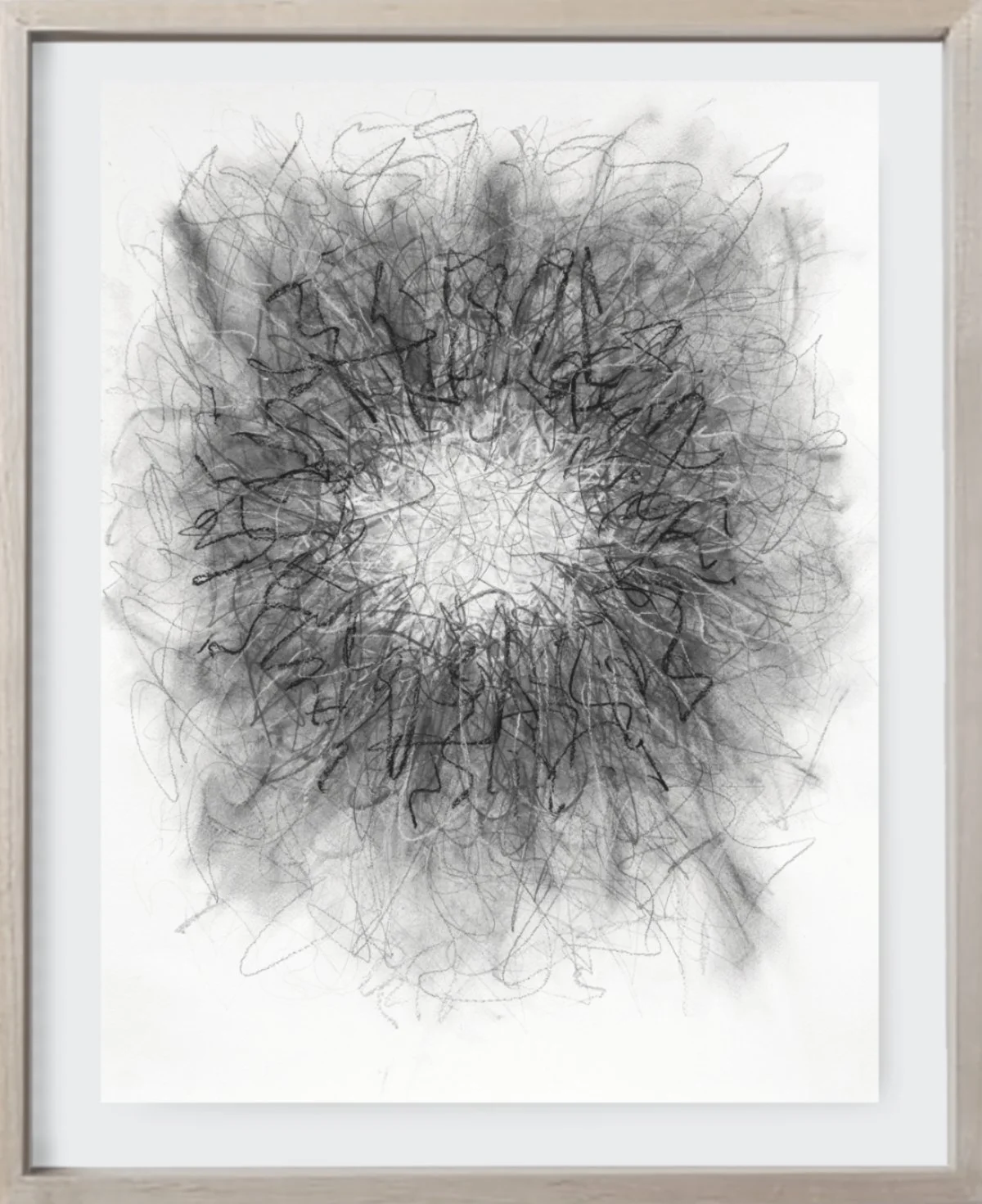  On Paper#12, 2019  
Graphite, pastel, and charcoal on archival paper.  (19 x 24 )    Unframed 