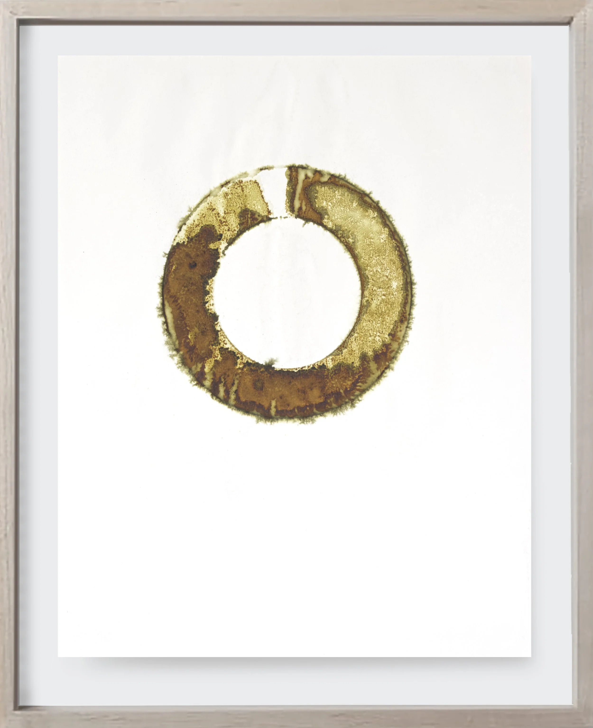  Rust#134, 2023  
Iron on archival paper. (18 x 24 )   Unframed    