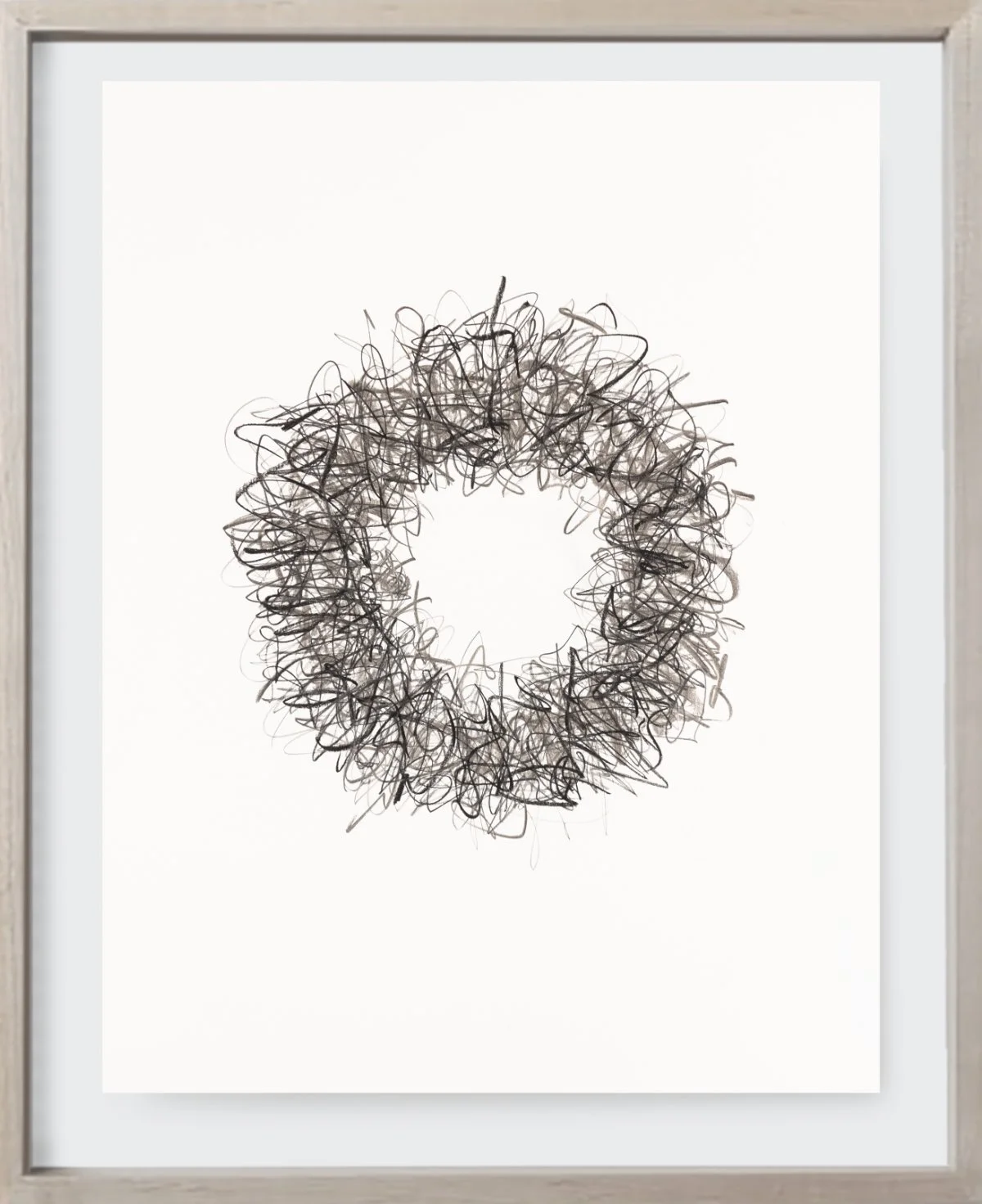   On Paper#2, 2019  
Graphite on archival paper.  (19 x 24 )     Provenance [Private collector.]    
