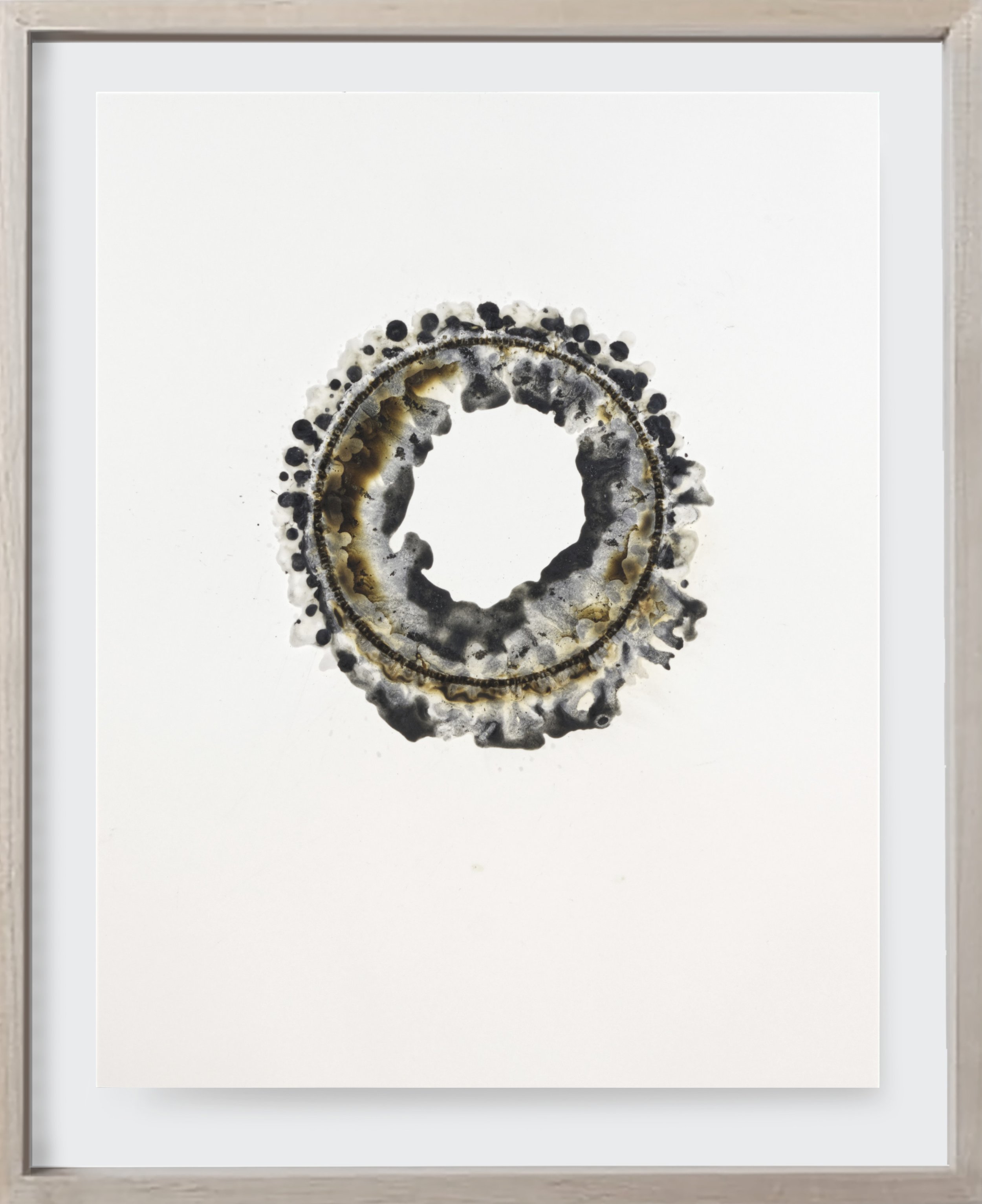  Melt#124, 2022  
Encaustic on archival paper.    Provenance [Private collector.]  