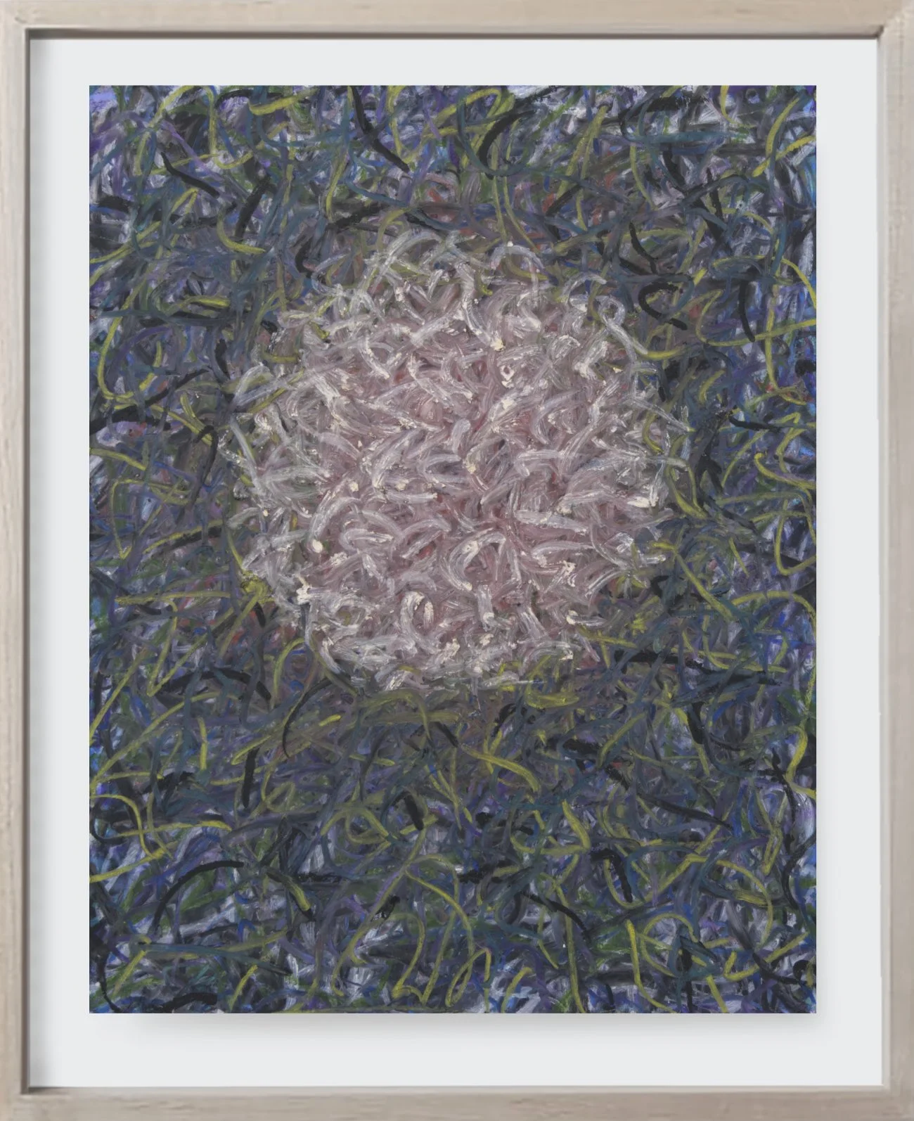   On Paper#170, 2025  
Oil paint on archival paper. (19 x 24 in.)