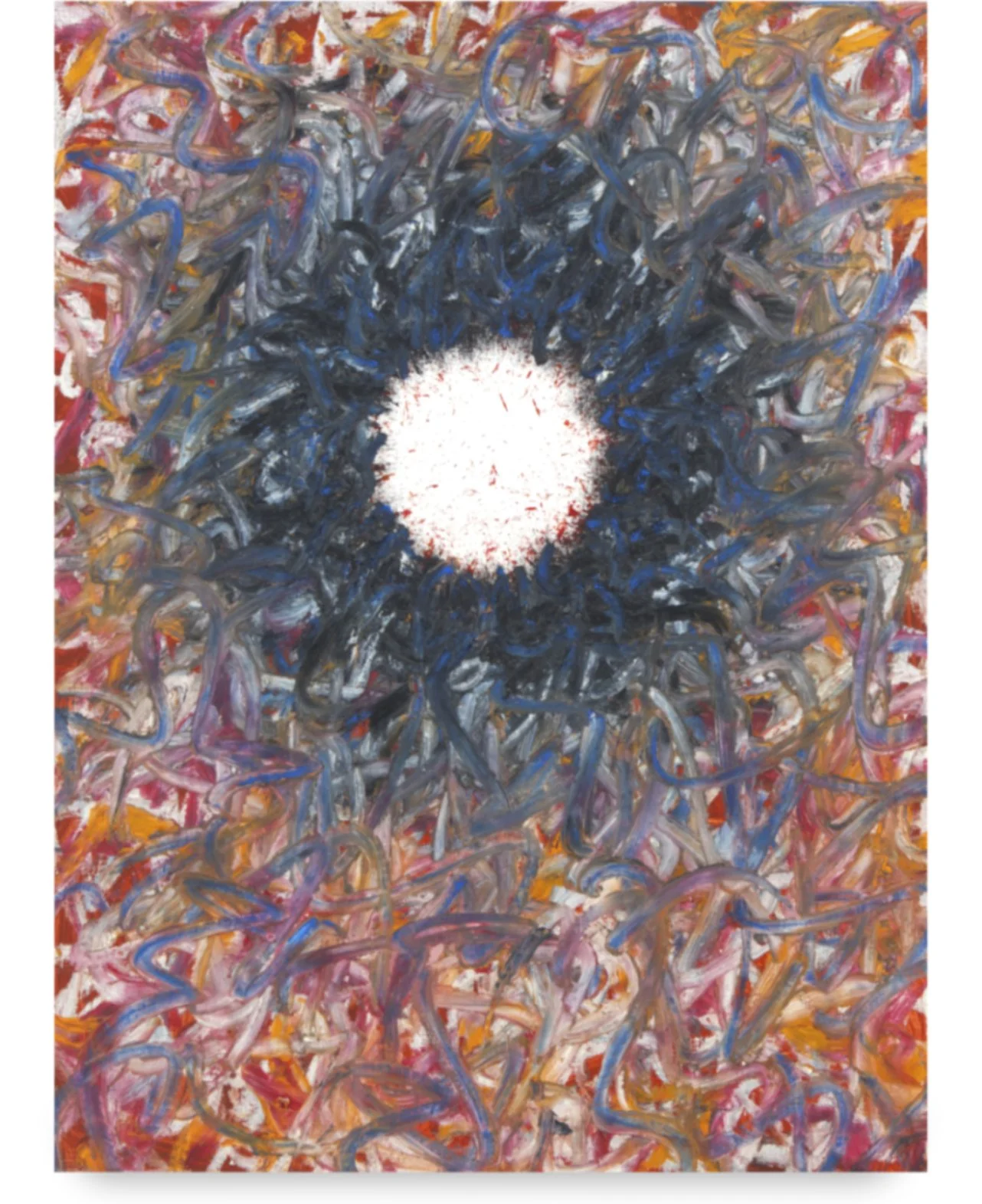   On Paper#168, 2025  
Oil paint on archival paper. (19 x 24 in.)