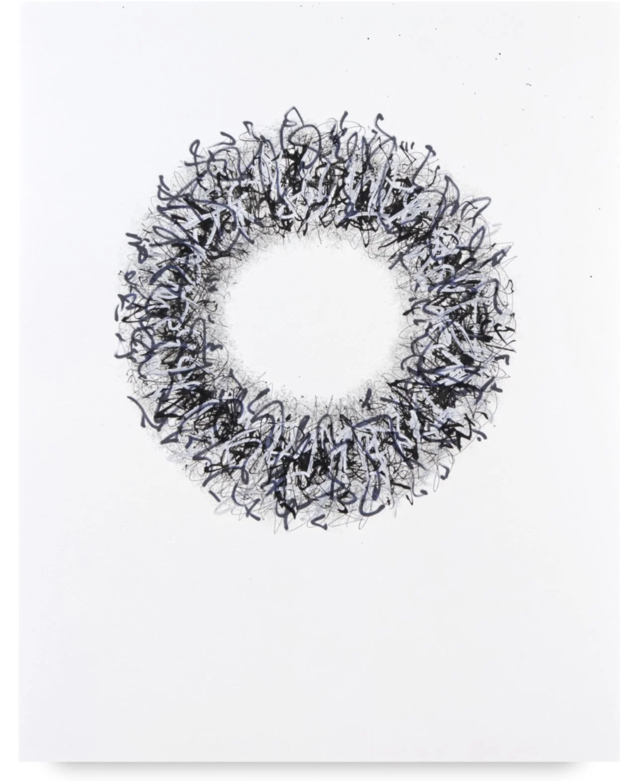   On Paper#162, 2024  
Oil paint on archival paper. (19 x 24 in.)