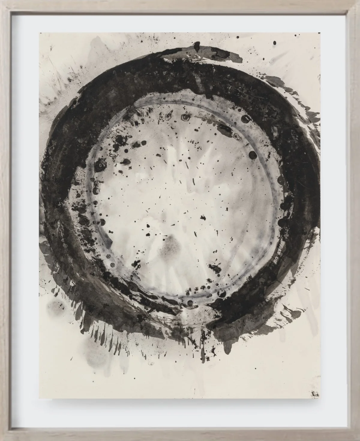   On-Paper Mini#9, 2021   
Enamel paint & charcoal, on archival paper. on archival paper. (8.5 x 11 )   Unframed 