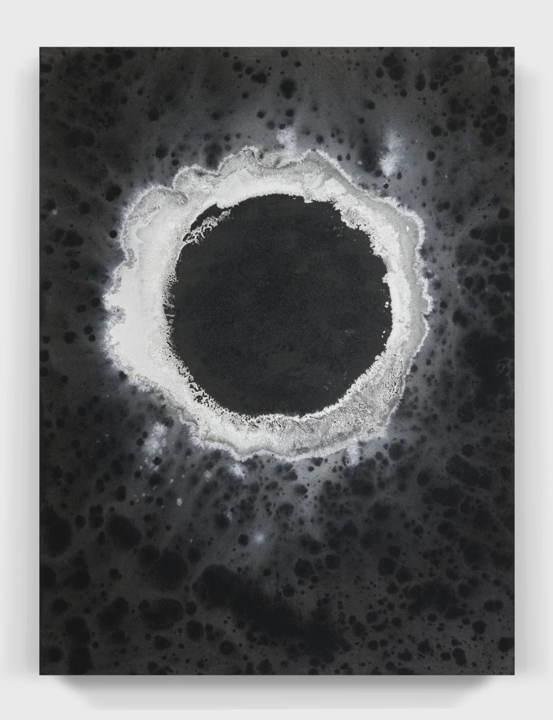 Painting#71, 2022 

 

 Oil paint, acrylic enamel, and canvas on a wooden panel.  (29.5 x 23.5 x 1.75 in)   