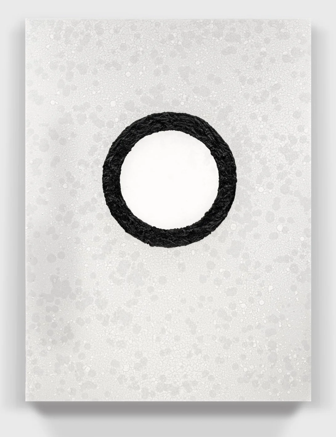   Painting#39,  2021   
Acrylic enamel, asphaltum & (PVA) resin on a wooden panel.  (24 x 32 x  1.75 in.)  