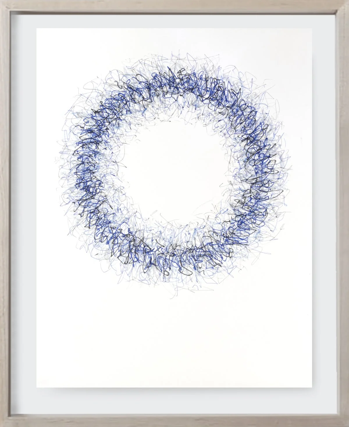   On Paper#62, 2020  
Ink on archival paper.  (19 x 24 )    Unframed 