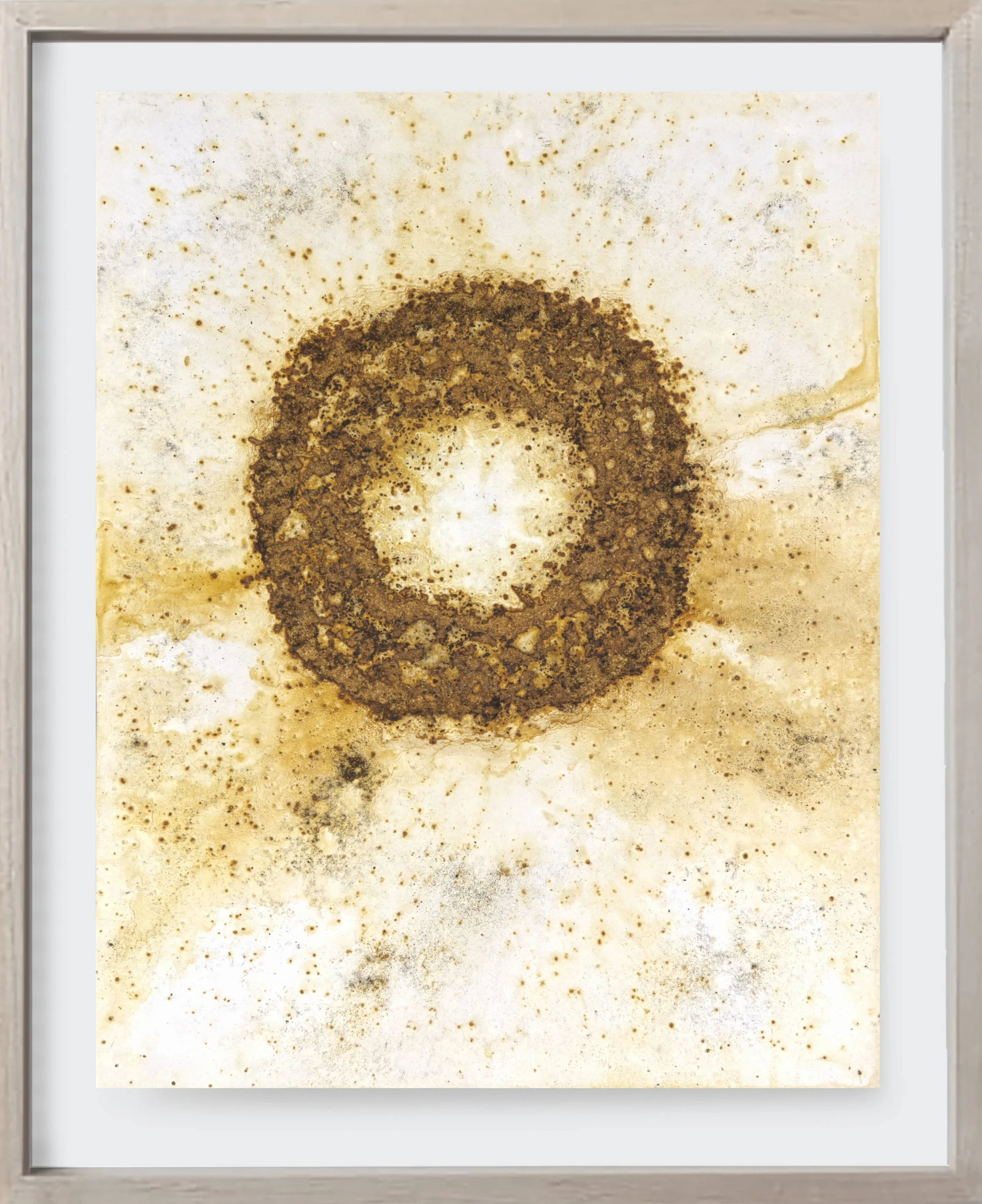  Rust#135, 2023  
Iron on archival paper. (18 x 24 )   Unframed    