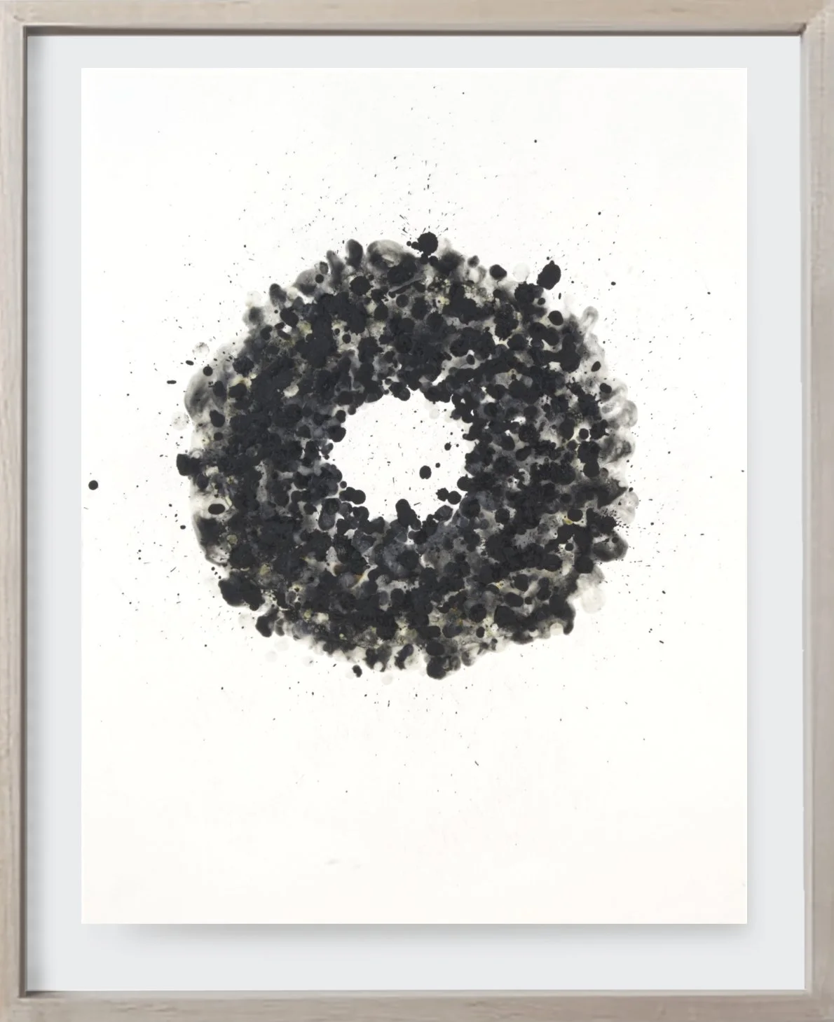  Melt#121, 2022  
Encaustic on archival paper. (18 x 24 )   Unframed  
