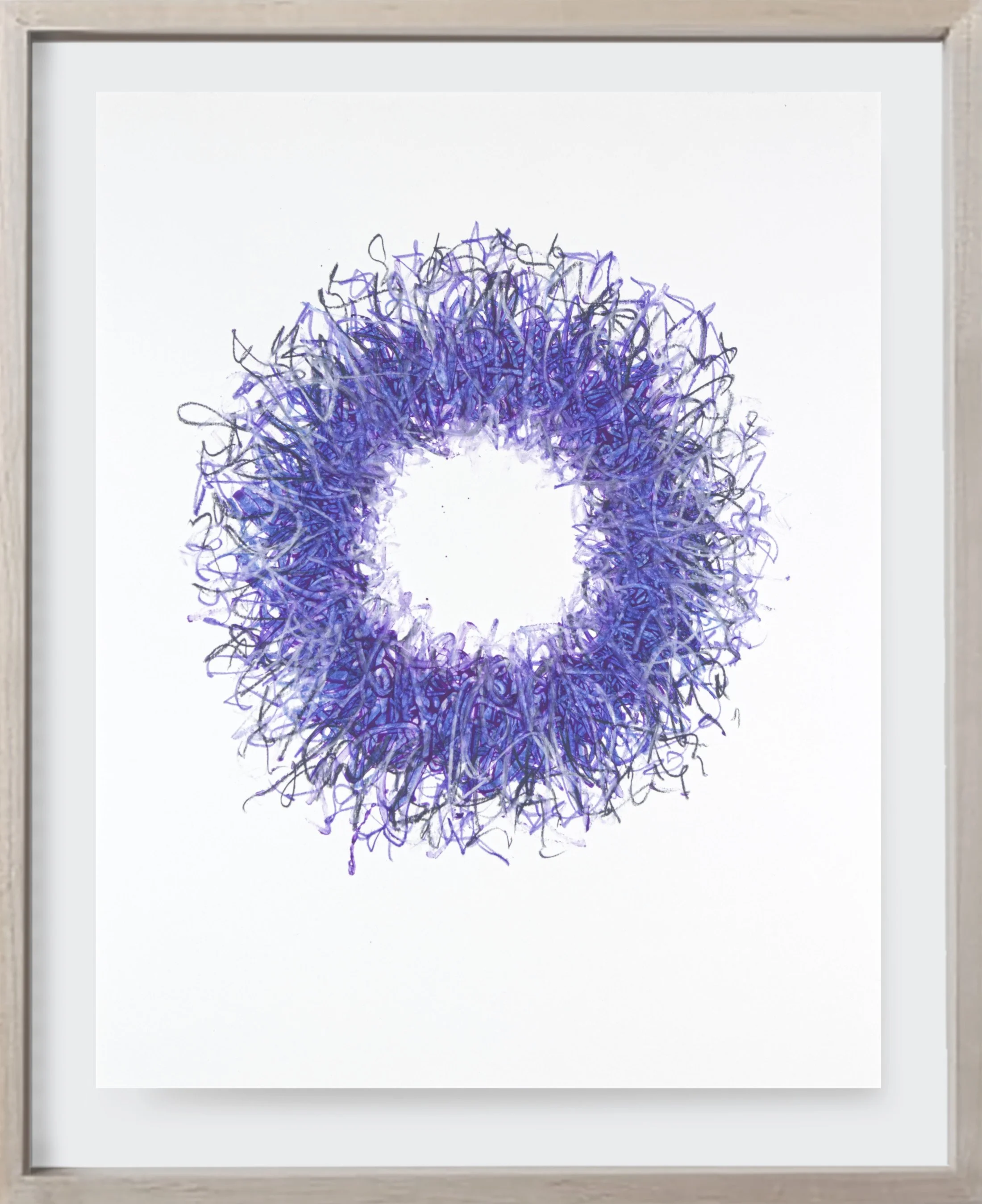   On Paper#188, 2026  
Oil paint on archival paper. (19 x 24 in.) 