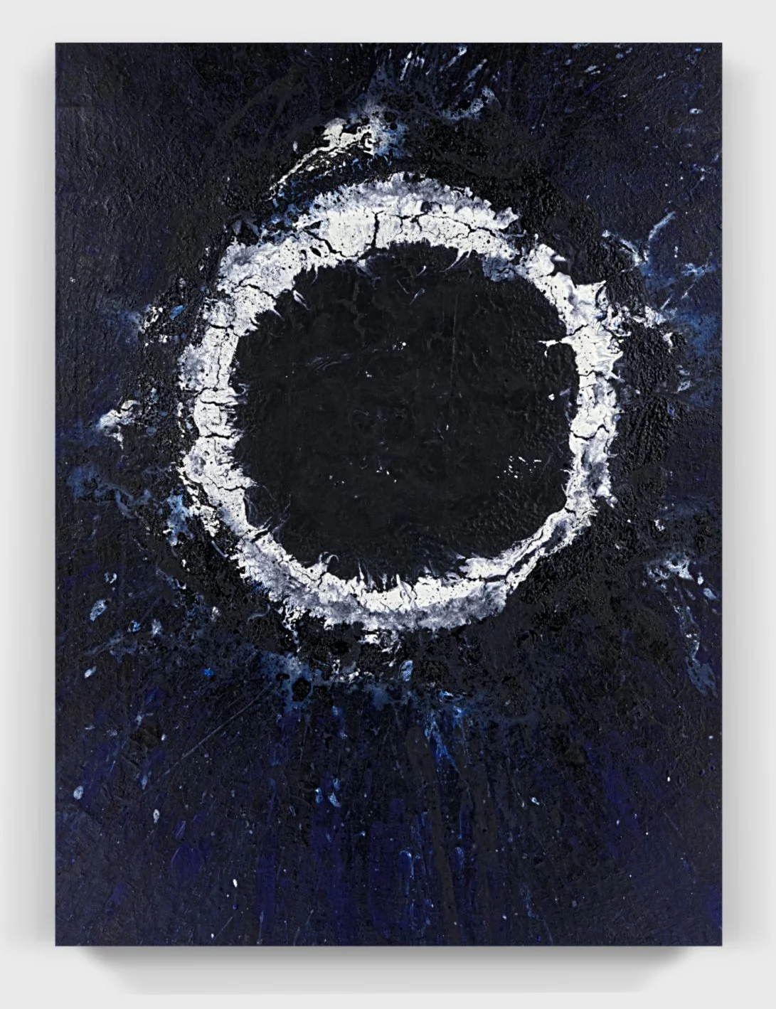 Painting#73, 2022  

 

 Oil paint, acrylic enamel, and archival paper on a wooden panel.  (18 x 24 X 1.75 in)   