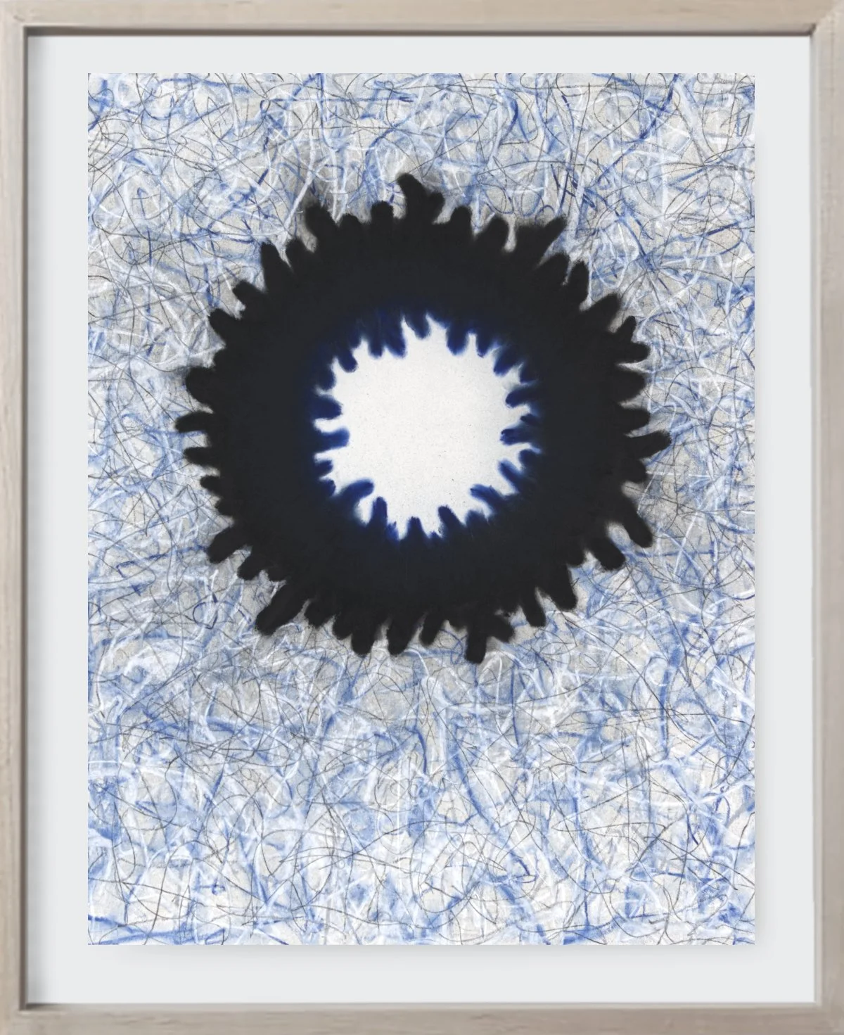   On Paper#198, 2026  
Charcoal, graphite  & pastel on archival paper. (19 x 24 in.)