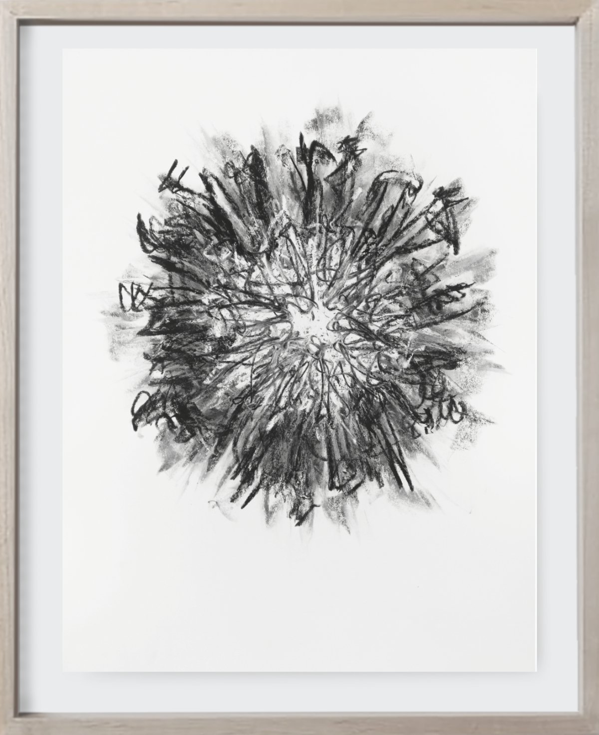   On Paper#22, 2019  
Pastel and charcoal on archival paper.  (19 x 24 )    Unframed 