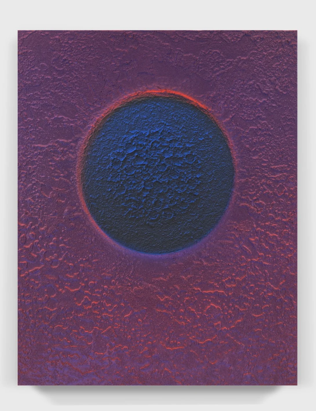  Painting#104, 2024  
Paint on a wooden panel. (26 x 32 x 1.75 in.) 