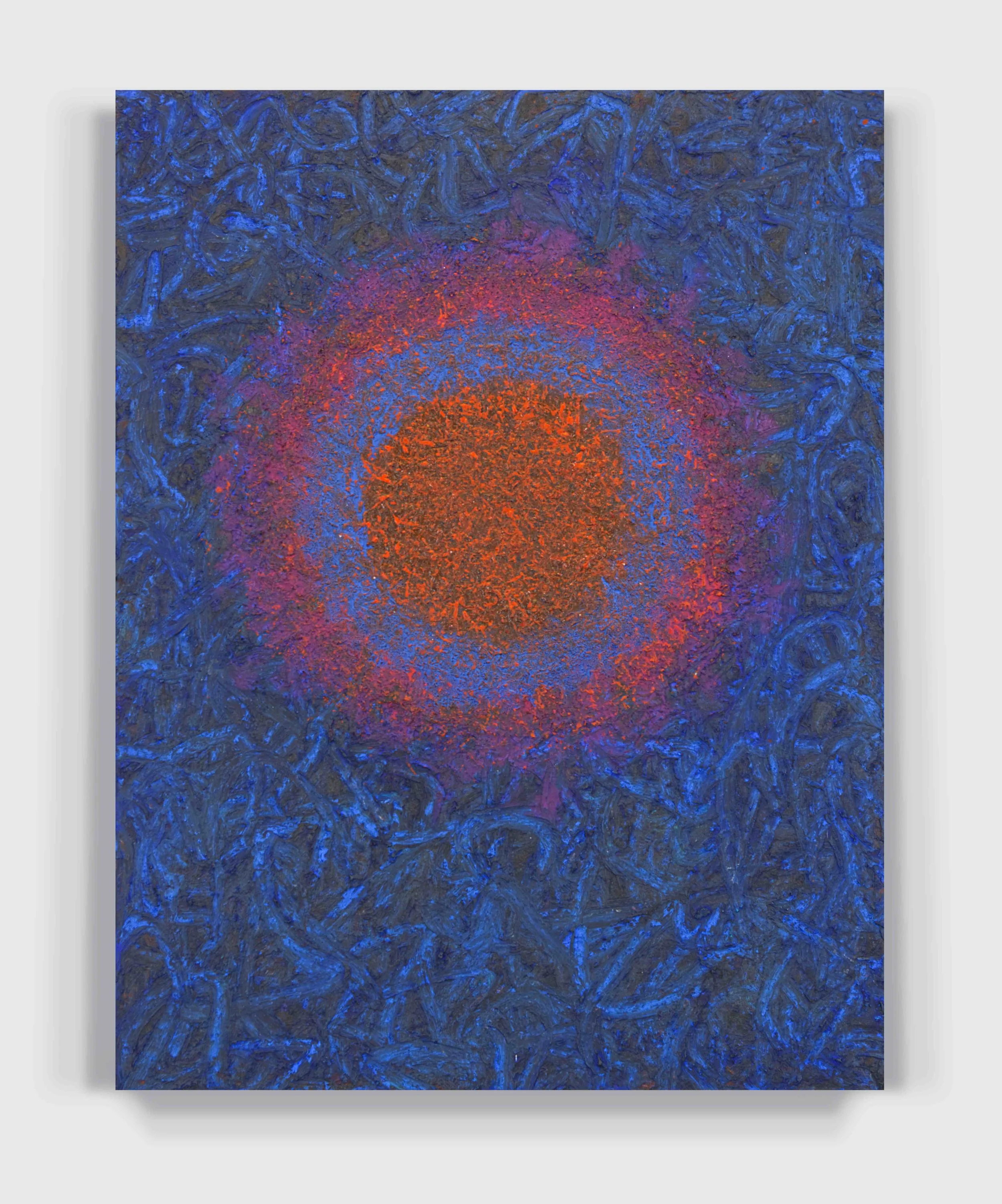  Painting#138, 2026  
Paint on a wooden panel.  (18 x 24 x 1.75 in.)   
