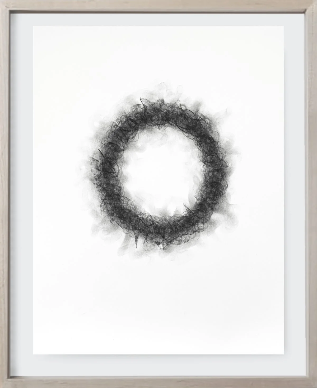   On Paper#20, 2019  
Graphite and charcoal on archival paper.  (19 x 24 )    Unframed 