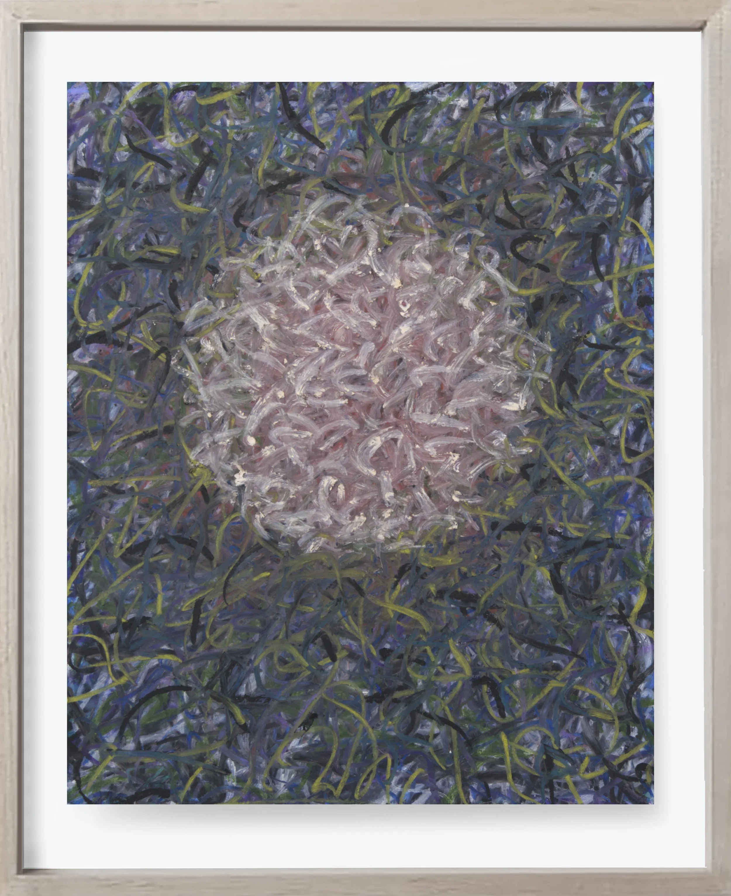  On Paper#170, 2025  
Paint on archival paper. (18 x 24 )   Unframed    
