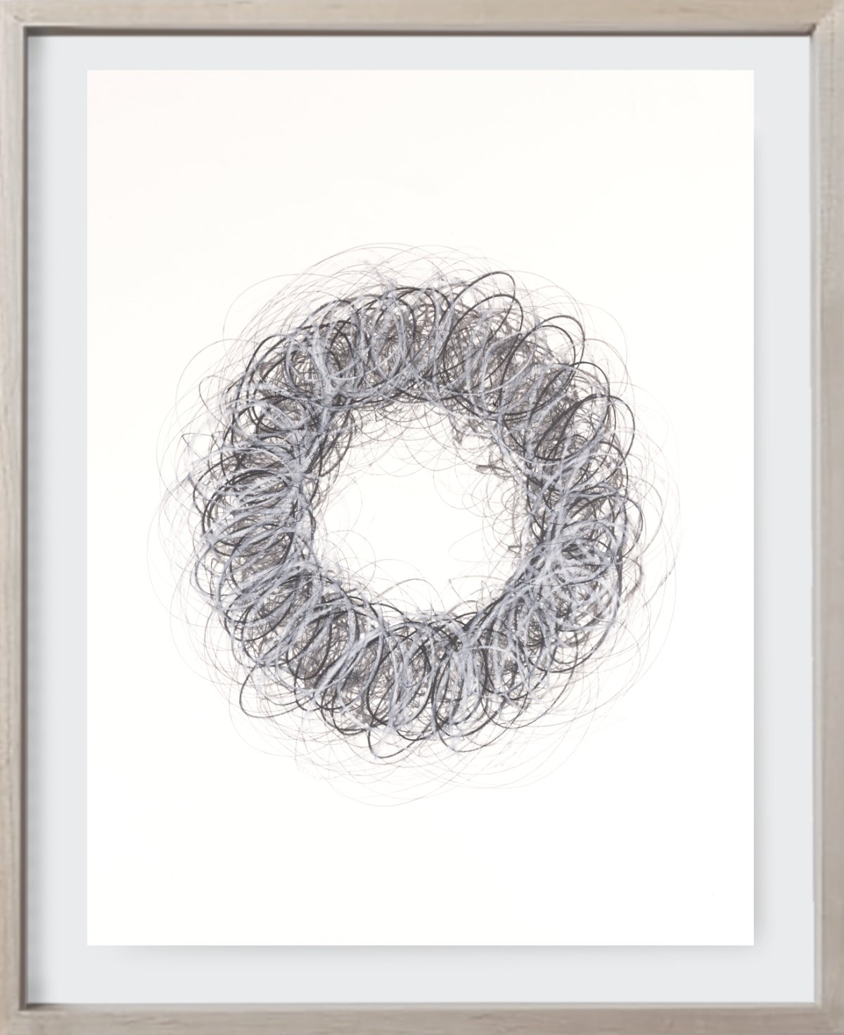   On Paper#5, 2019  
Graphite and pastel on archival paper.  (19 x 24 )    Unframed 