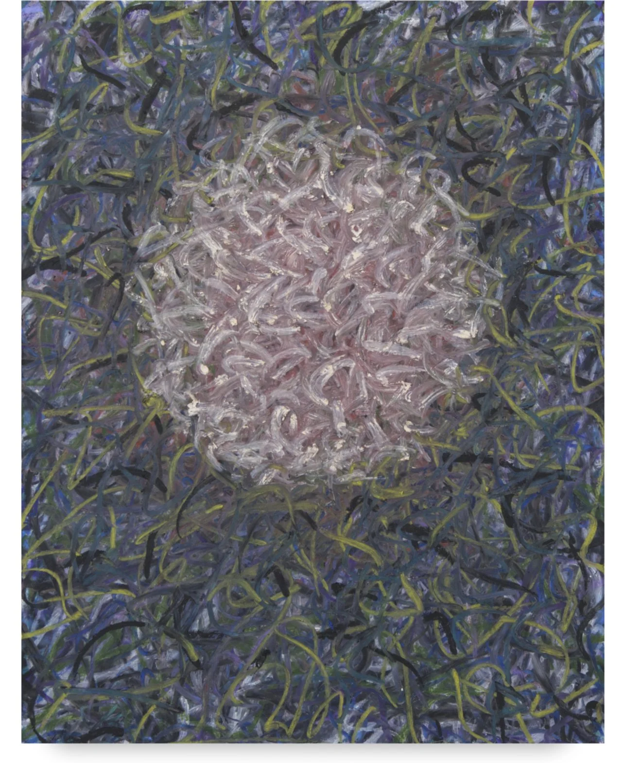   On Paper#170, 2025  
Oil paint on archival paper. (19 x 24 in.)