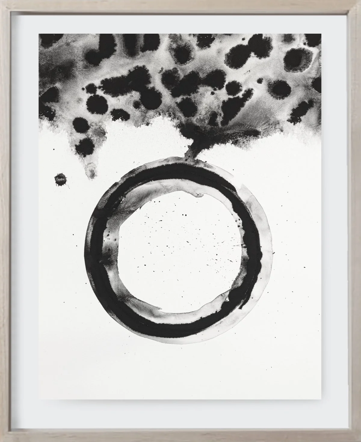   On Paper#48, 2020  
ink on archival paper.  (18 x 24 )    Unframed 