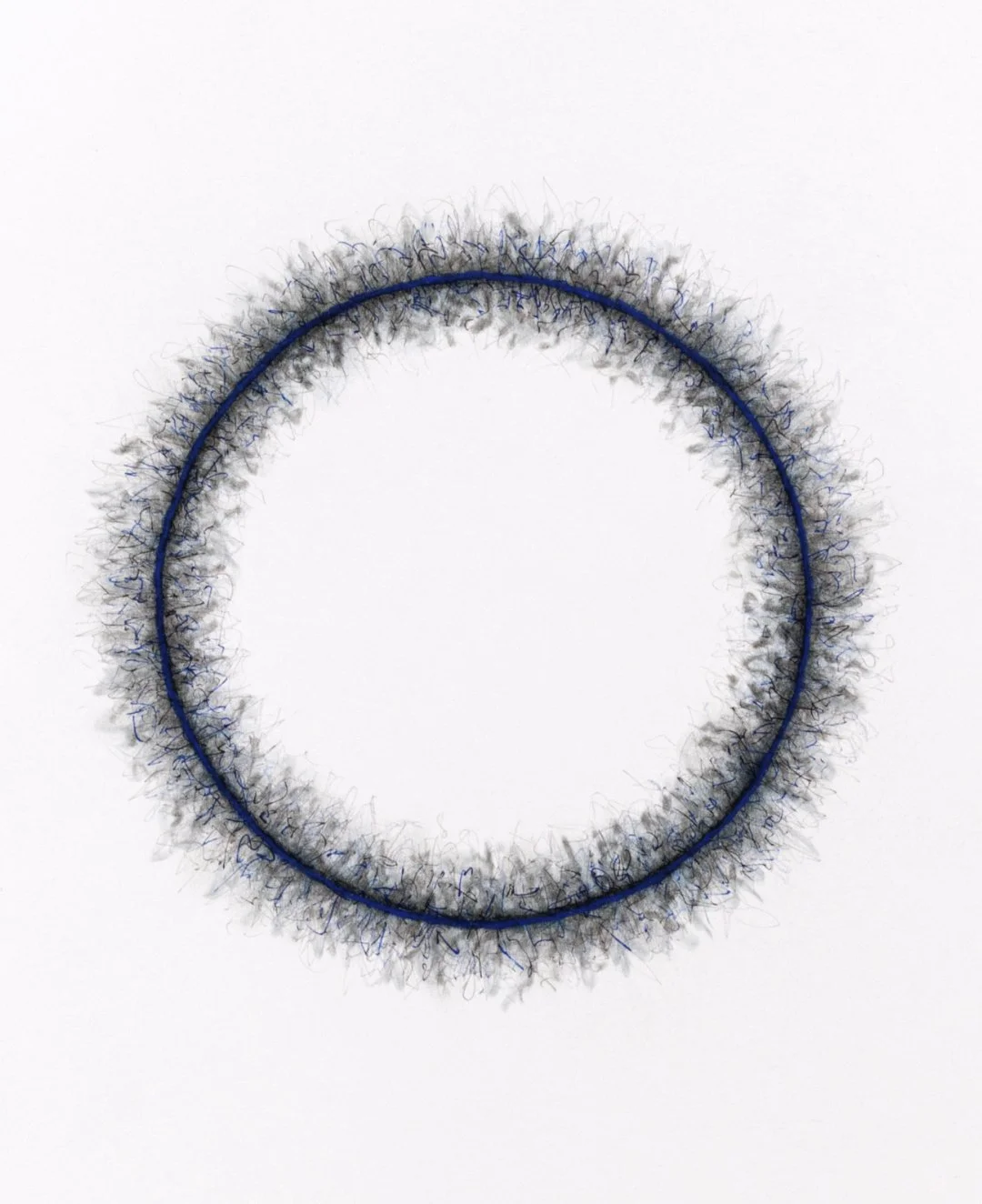   On Paper#97, 2022  
Ink, graphite, and pastel on archival paper. on archival paper. (19 x 24 )   Unframed 