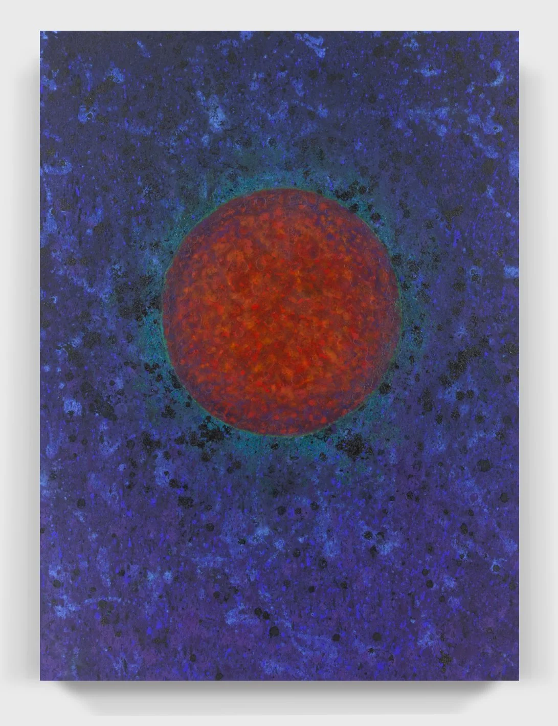  Painting#110, 2024  
Paint on a wooden panel.  (26 x 32 x 1.75 in.)