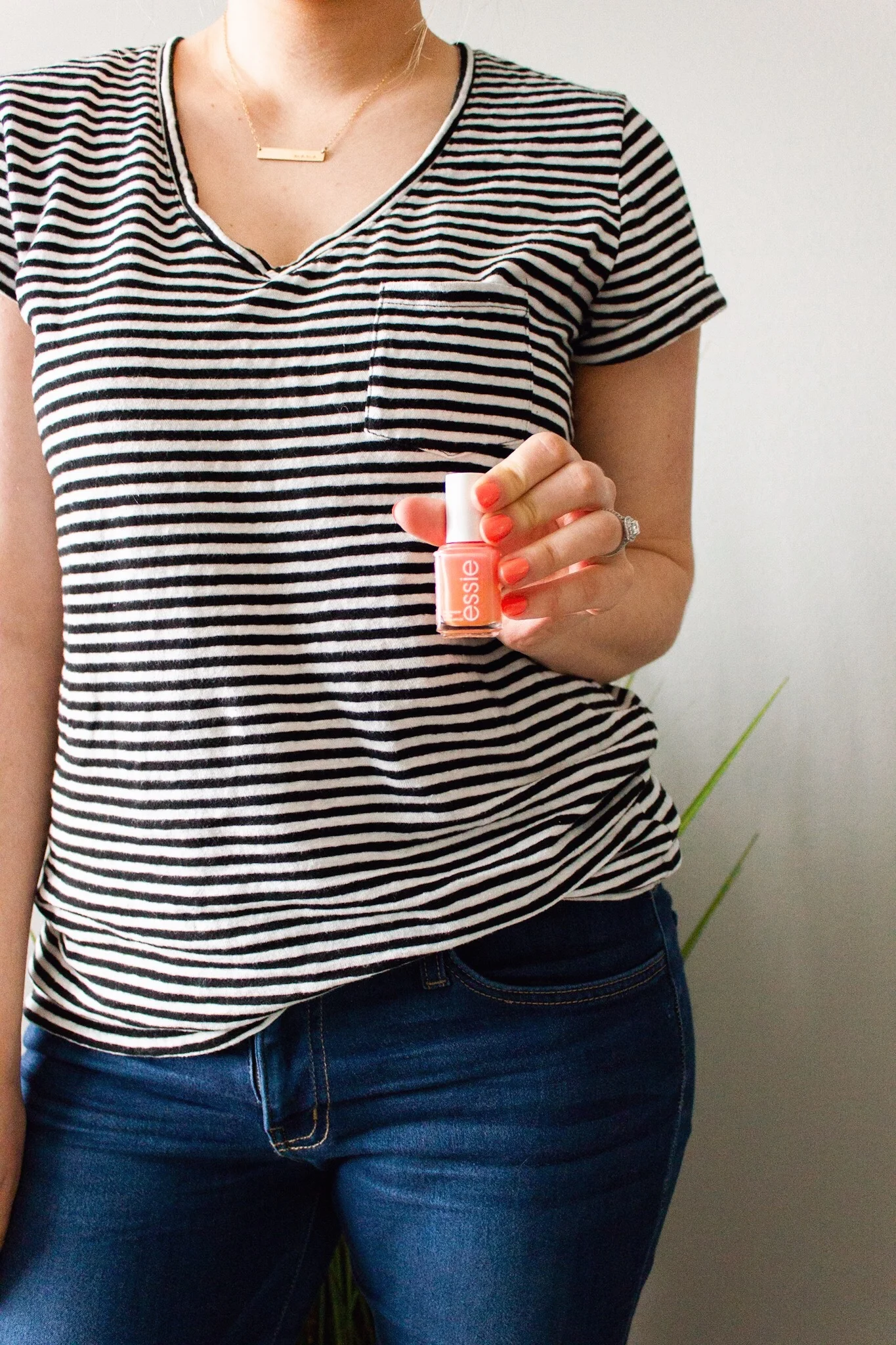 3 Free Nail Polish in Essie color Tart Deco (coral)