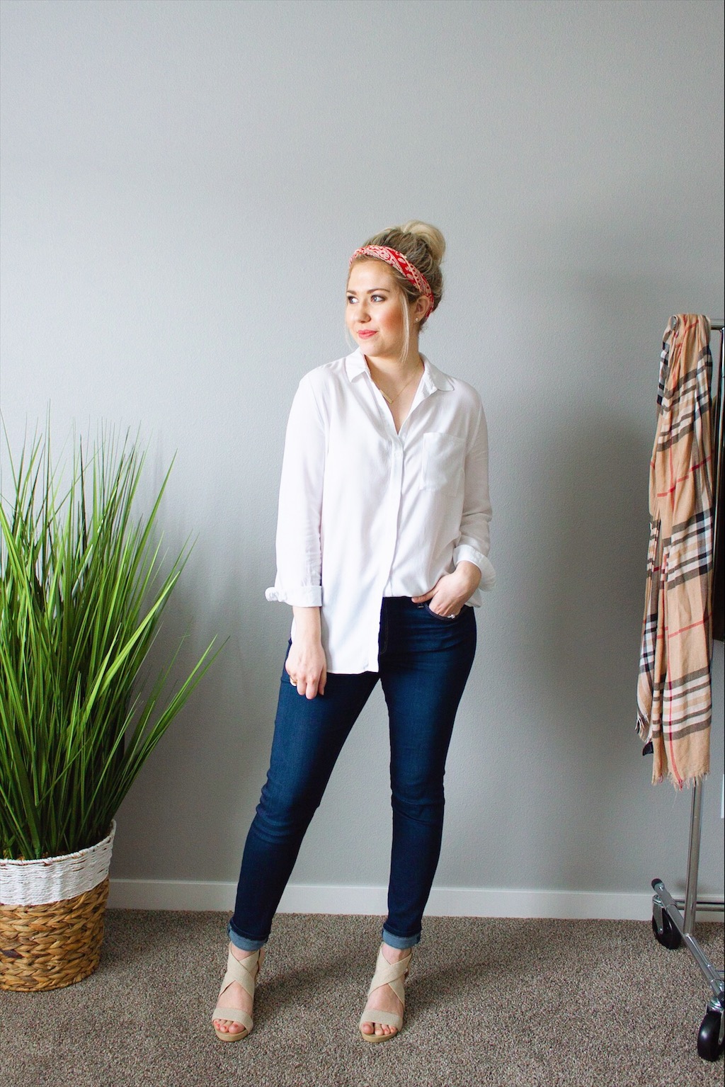 3 Ways to Half Tuck Your Shirt to Flatter Your Figure — Adrianna