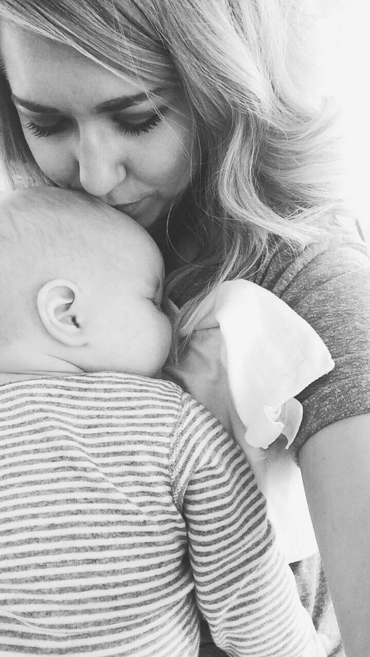 Baby snuggles are the best kind of snuggles.