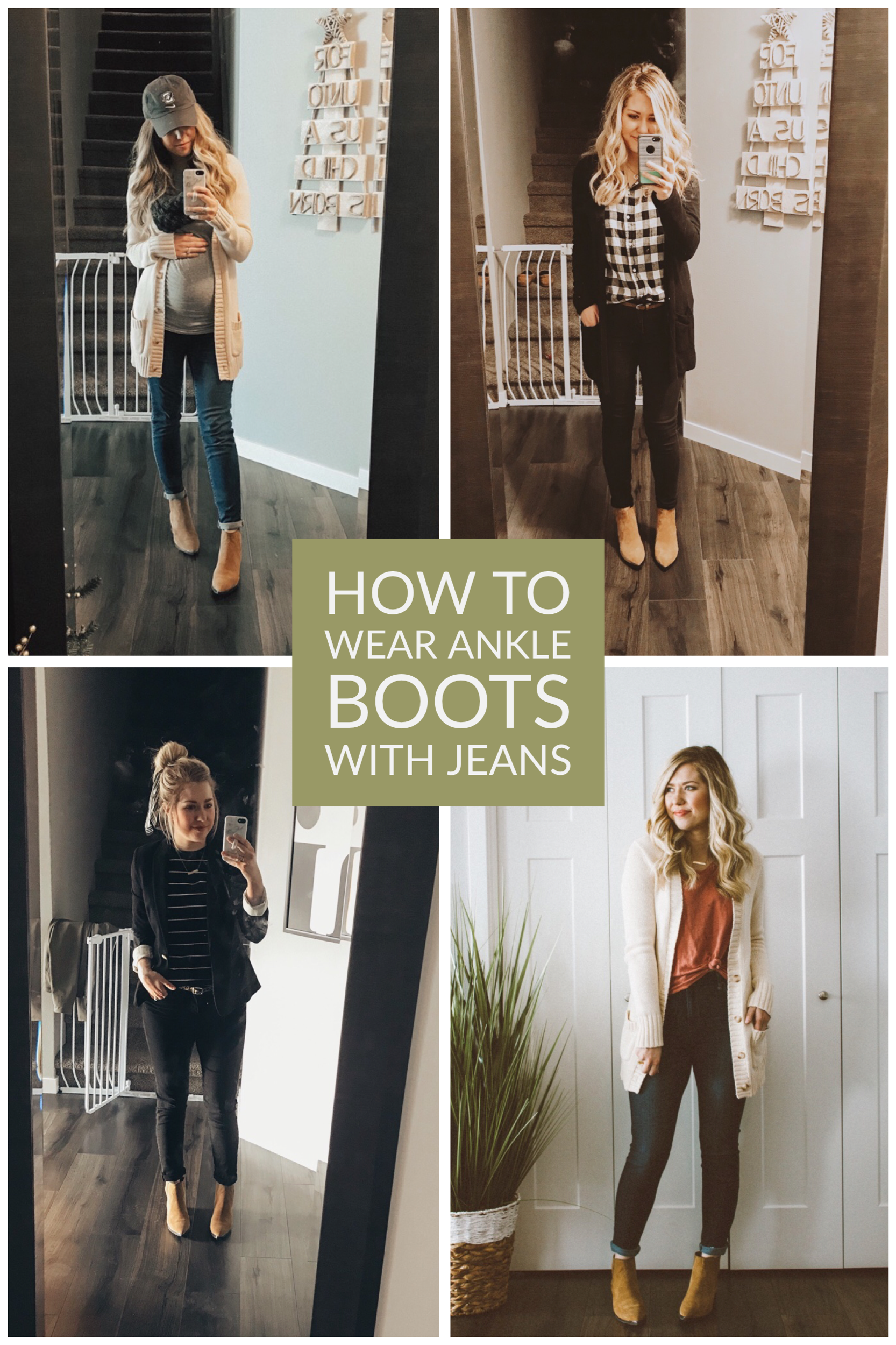How to Wear Ankle Boots with Jeans — Adrianna Bohrer