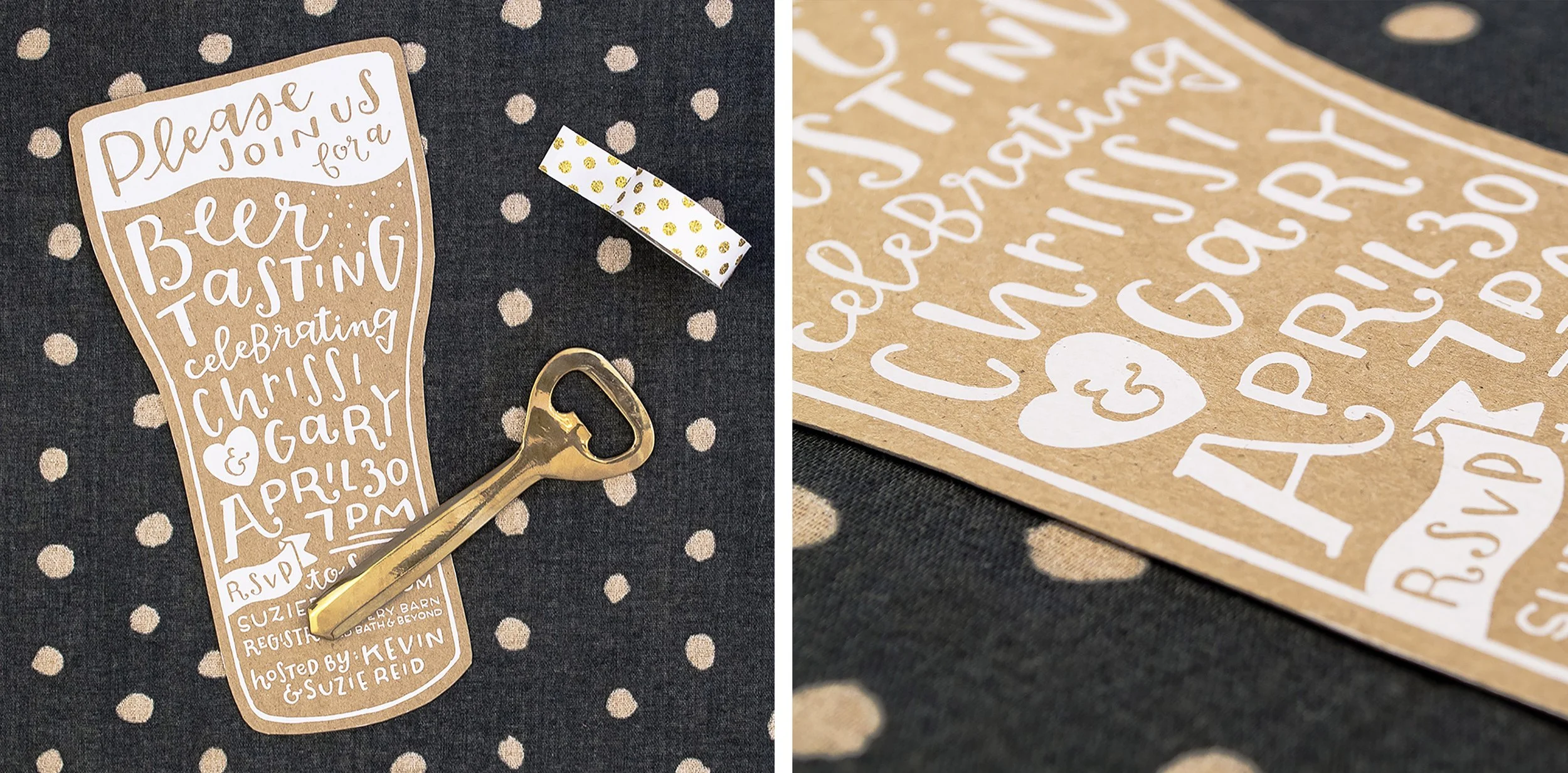 Custom Invitations  |  Lettering