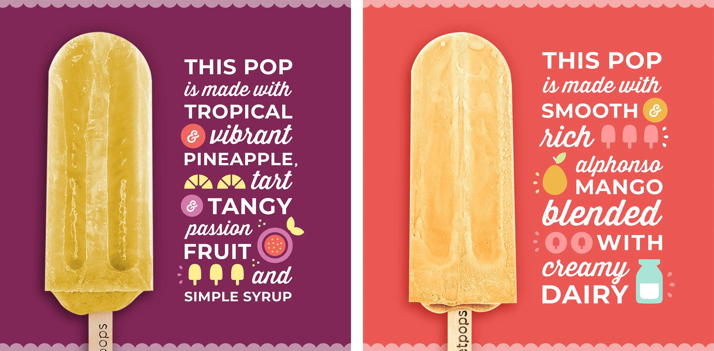Streetpops  |  Flavors