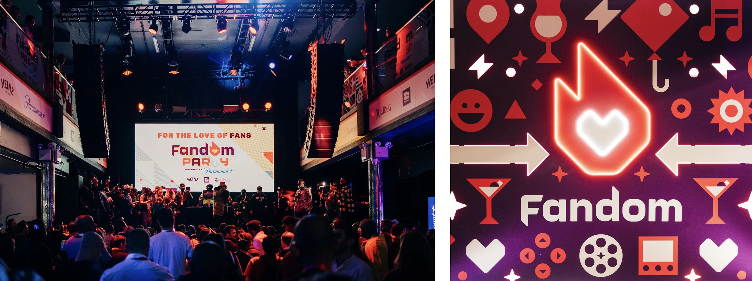 Fandom Party  |  Environmental Graphics