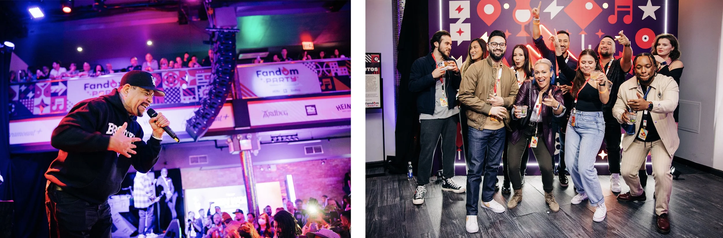 Fandom Party  |  Environmental Graphics