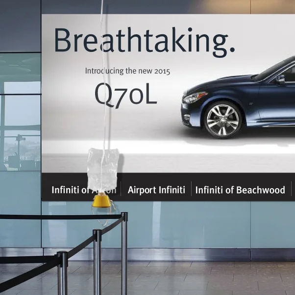 Infiniti Airport Sign Concept