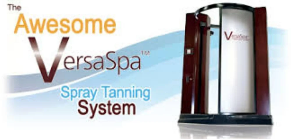 Versa Spa automated Spray booth with 2 bronze options a total of 6 different shades to fit your needs.