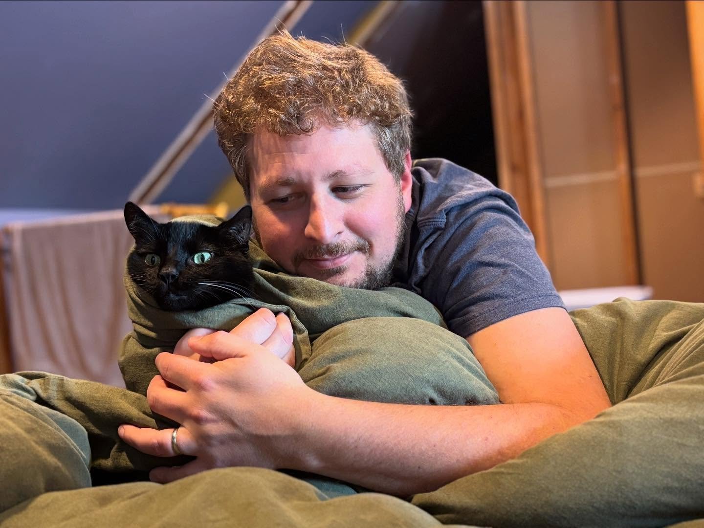 Man&rsquo;s best friend. 🐈&zwj;⬛